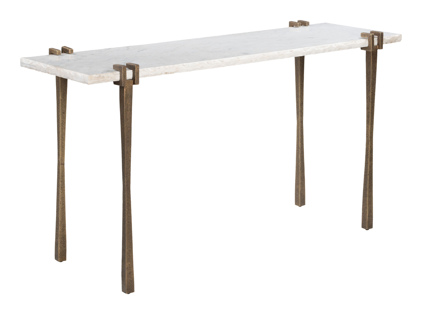 Rench Console Table White style shot 2