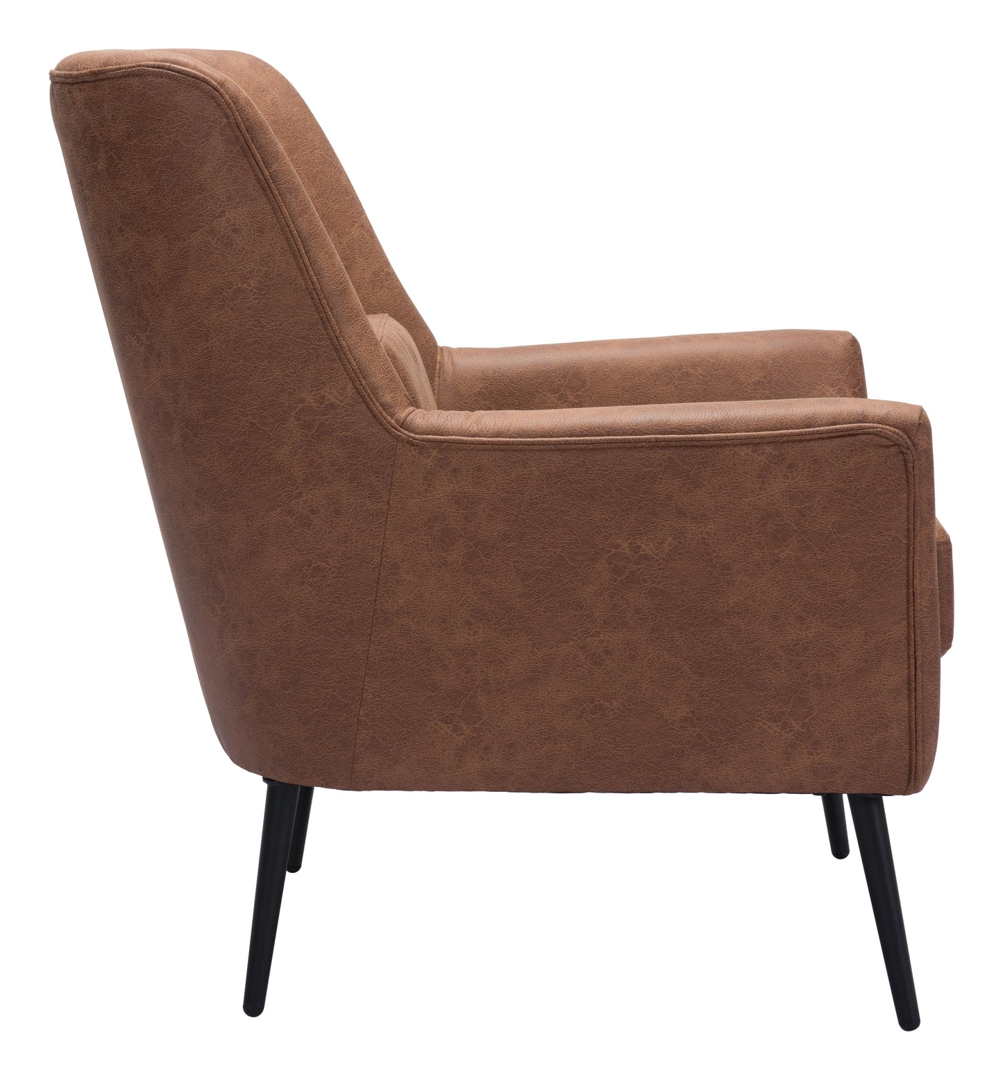 Ontario Accent Chair Vintage Brown style shot 2