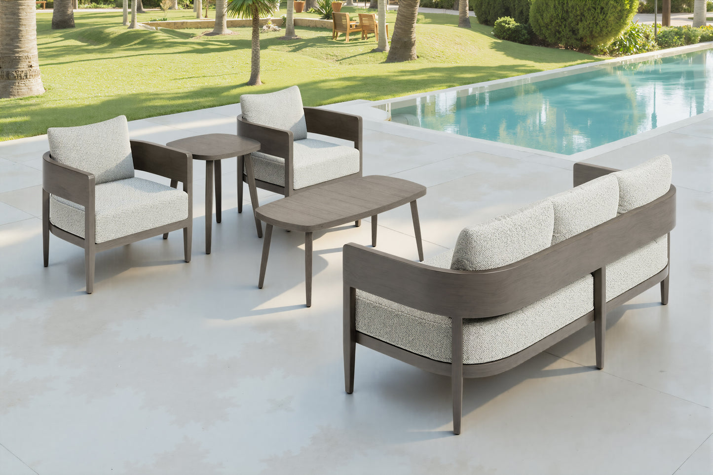 Foret Coffee Table Brown style shot 2