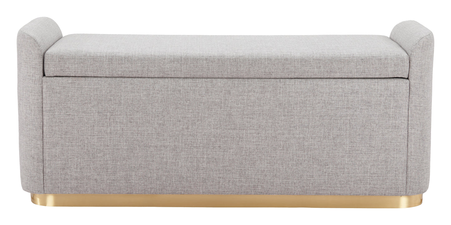 Dobo Storage Bench Gray style shot 2