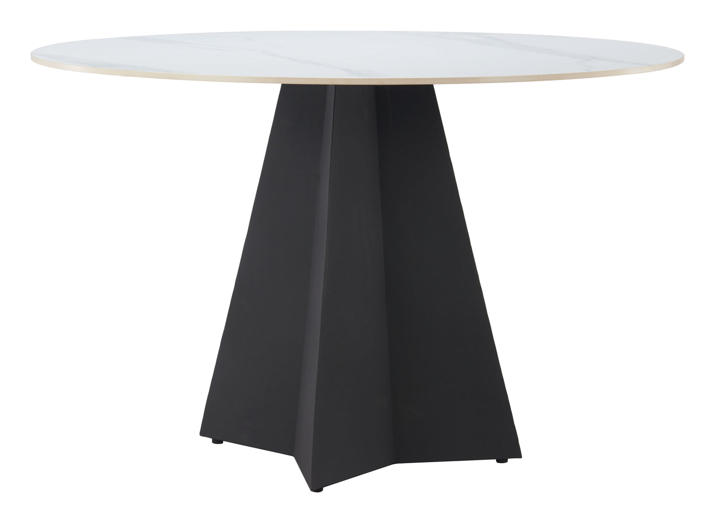 Izar Dining Table White style shot 2