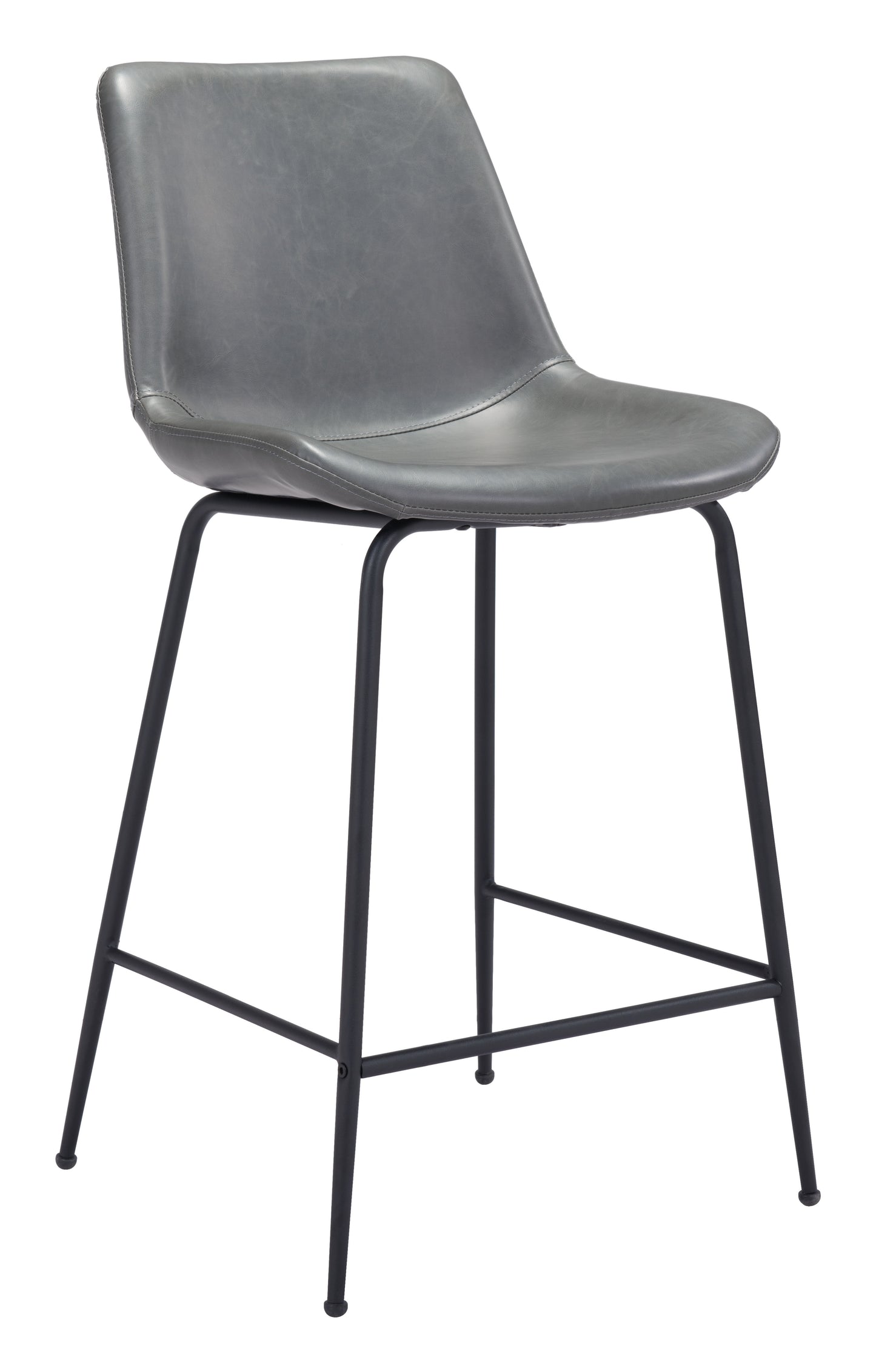 Byron Counter Stool Gray style shot 2