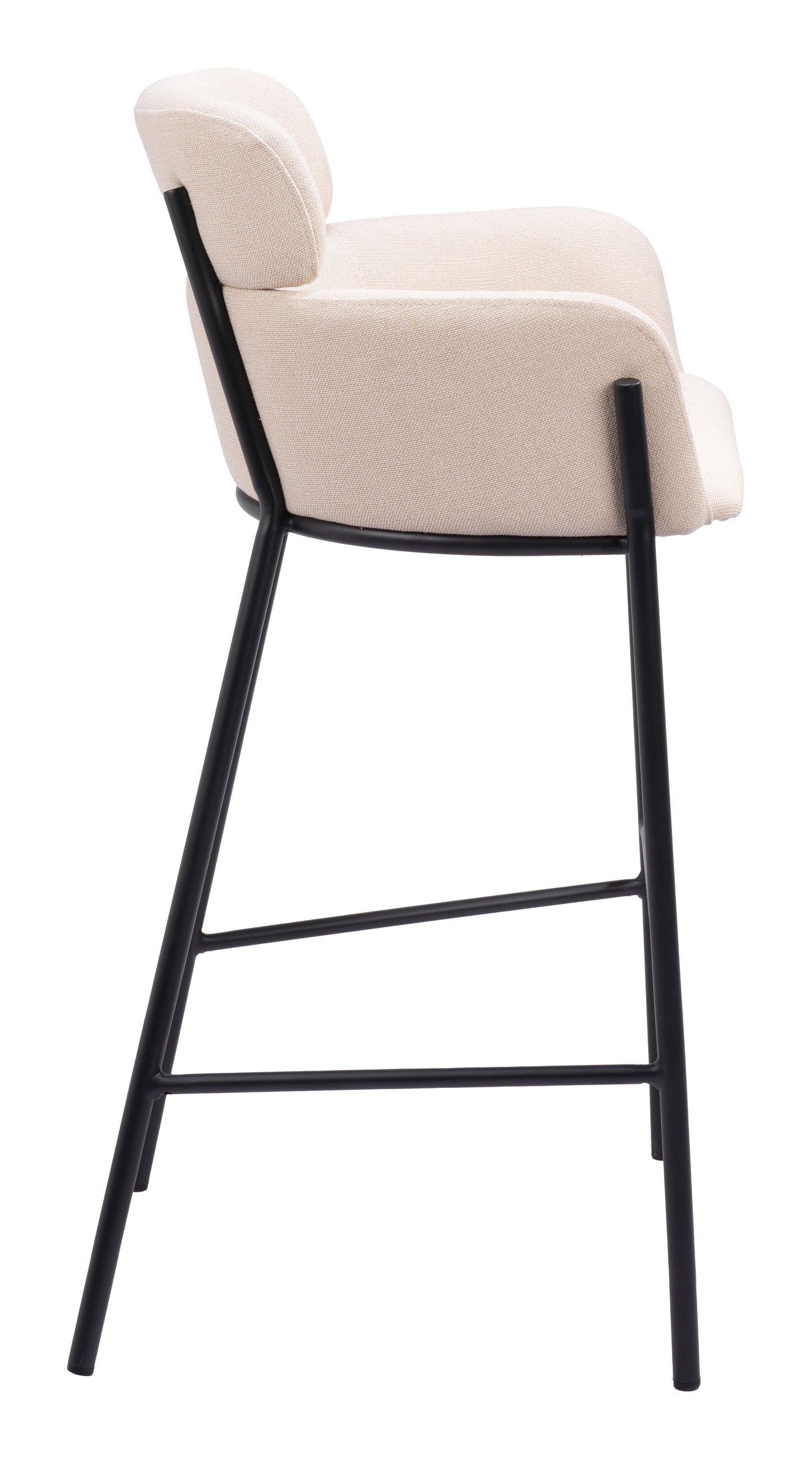 Bremor Barstool Beige style shot 2