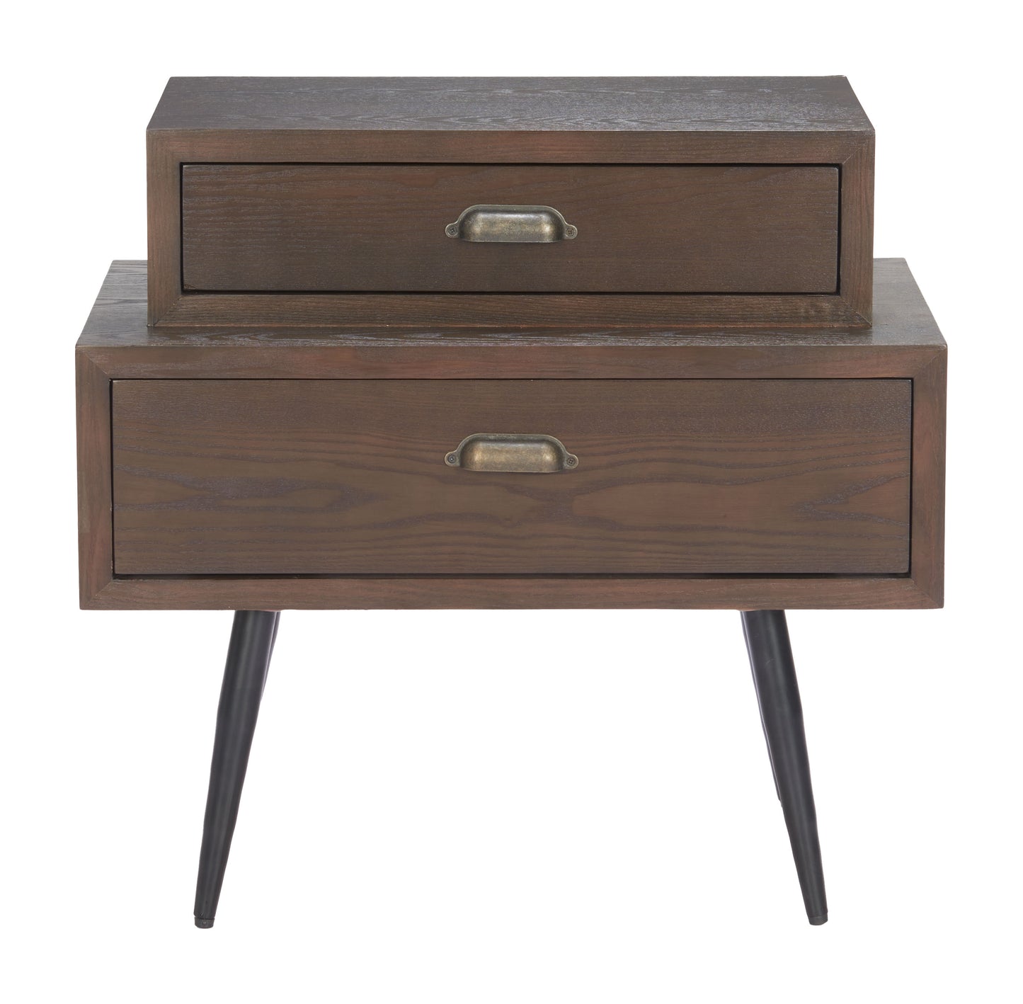 Mechy Side Table Brown style shot 2