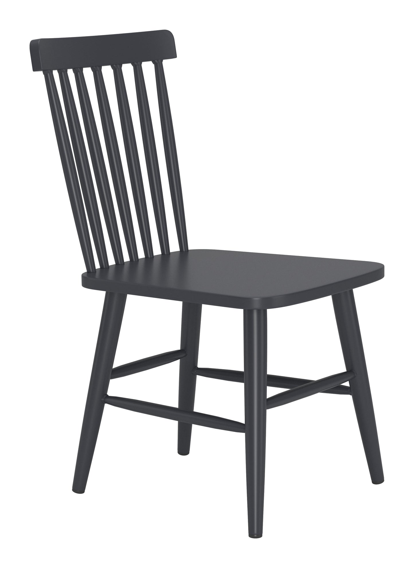 Zeilen Dining Chair (Set of 2) Black style shot 2