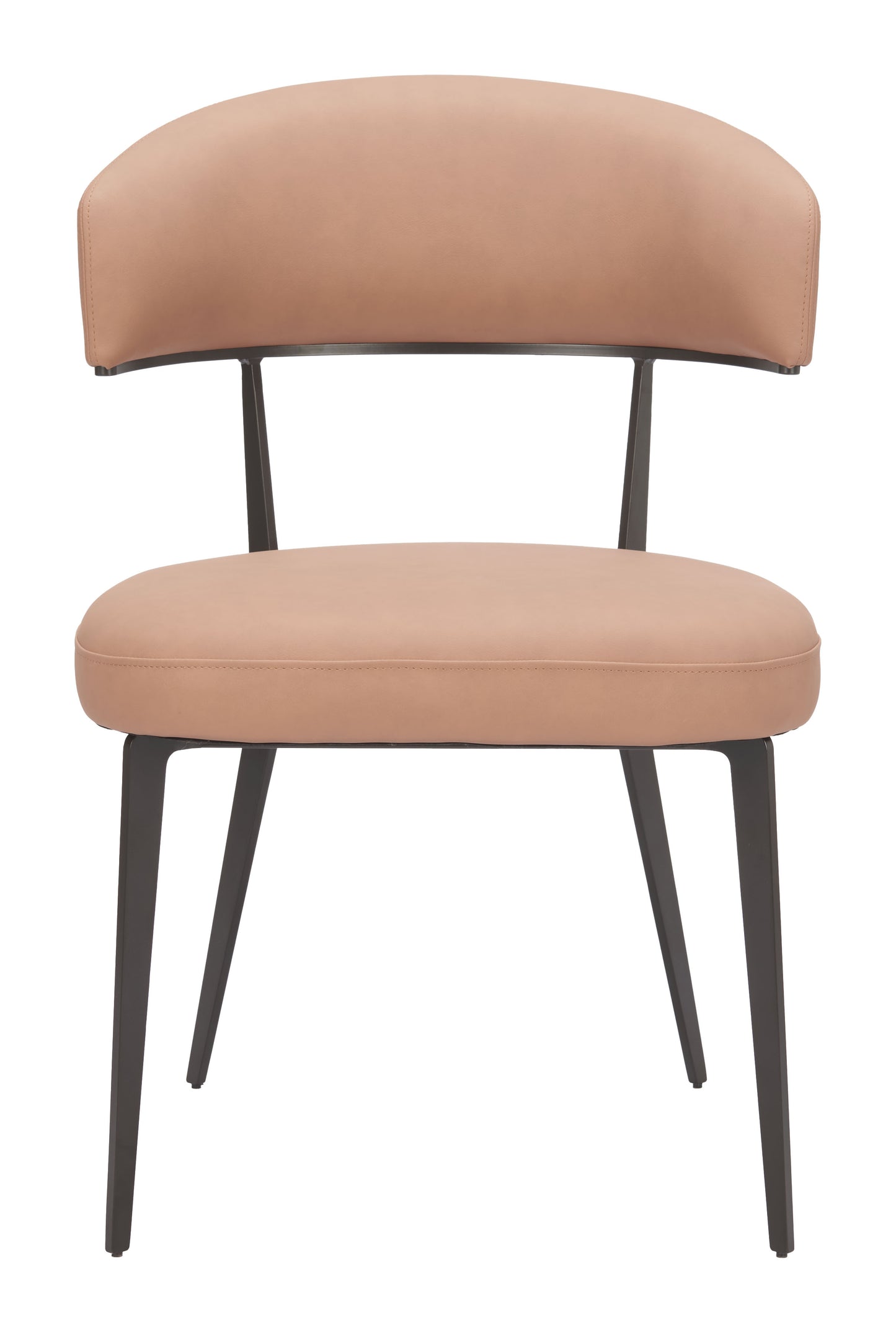 Loom Dining Chair (Set of 2) Tan style shot 2