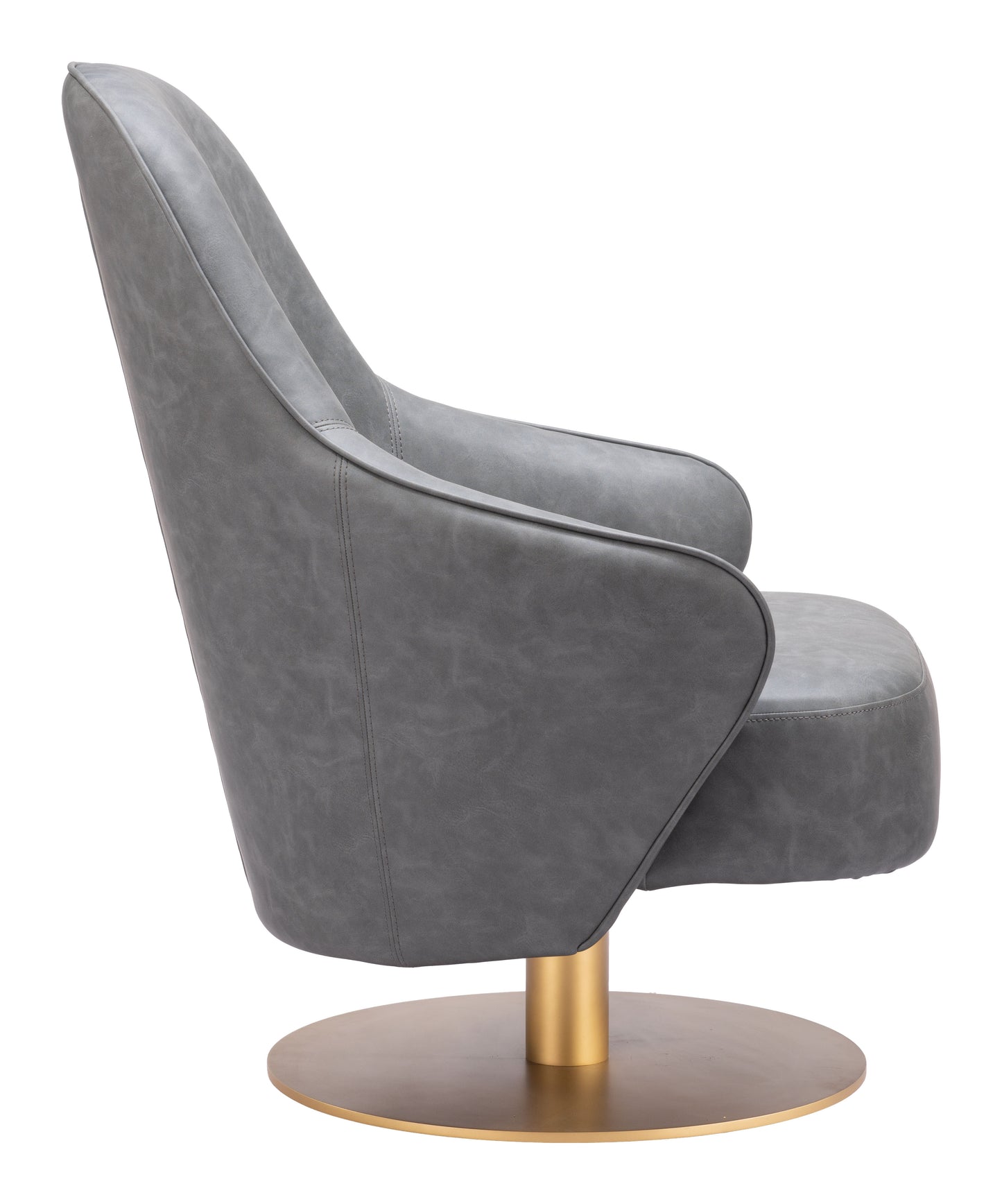 Withby Accent Chair Gray style shot 2