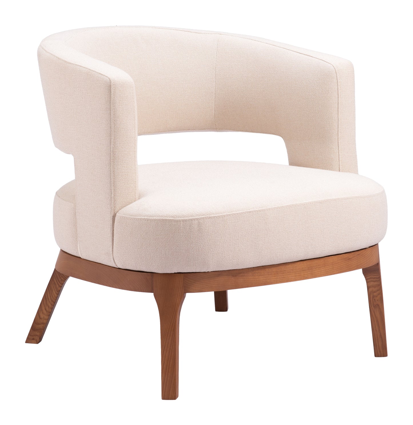 Penryn Accent Chair Beige style shot 2