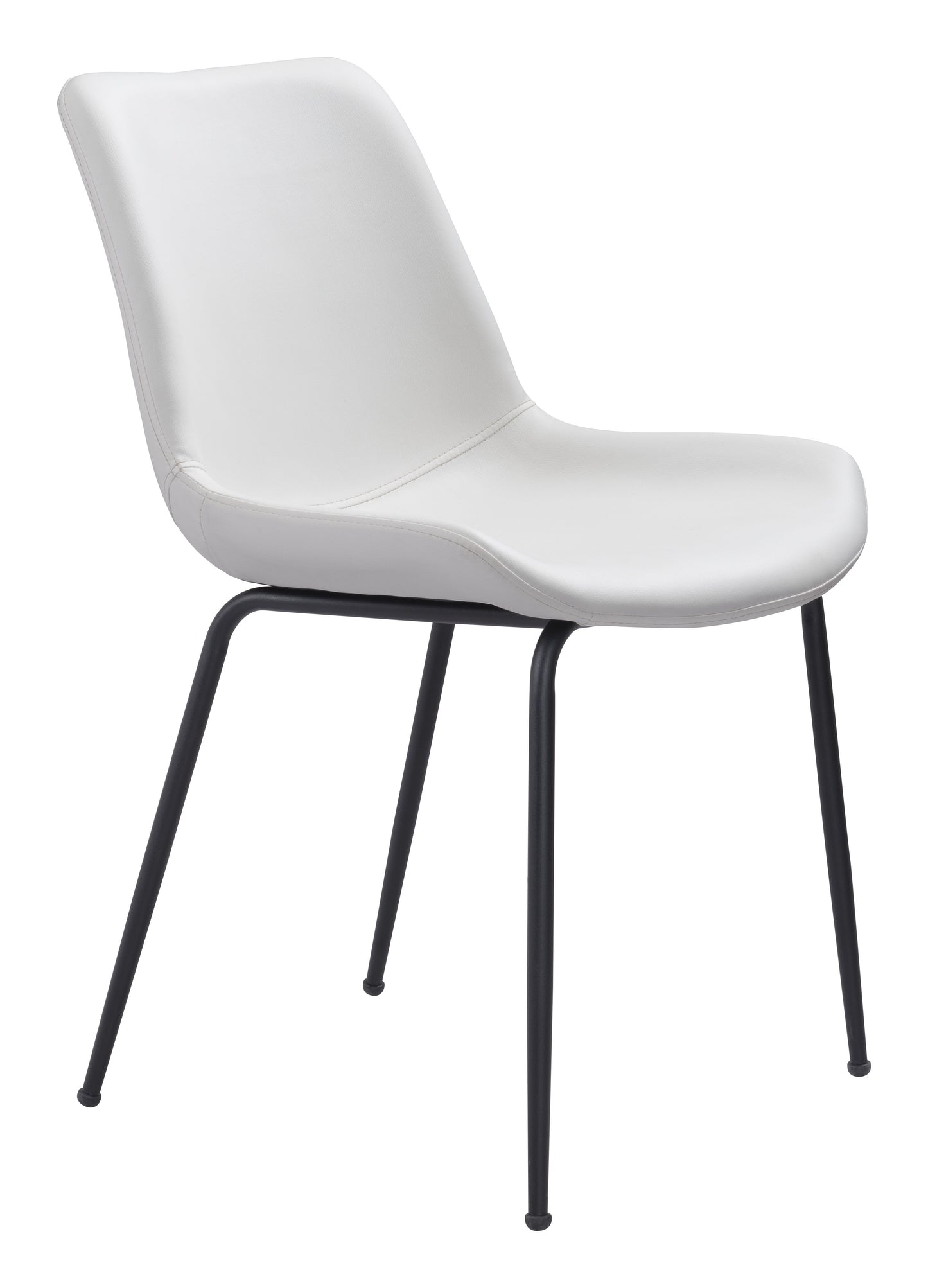Byron Dining Chair (Set of 2) White style shot 2