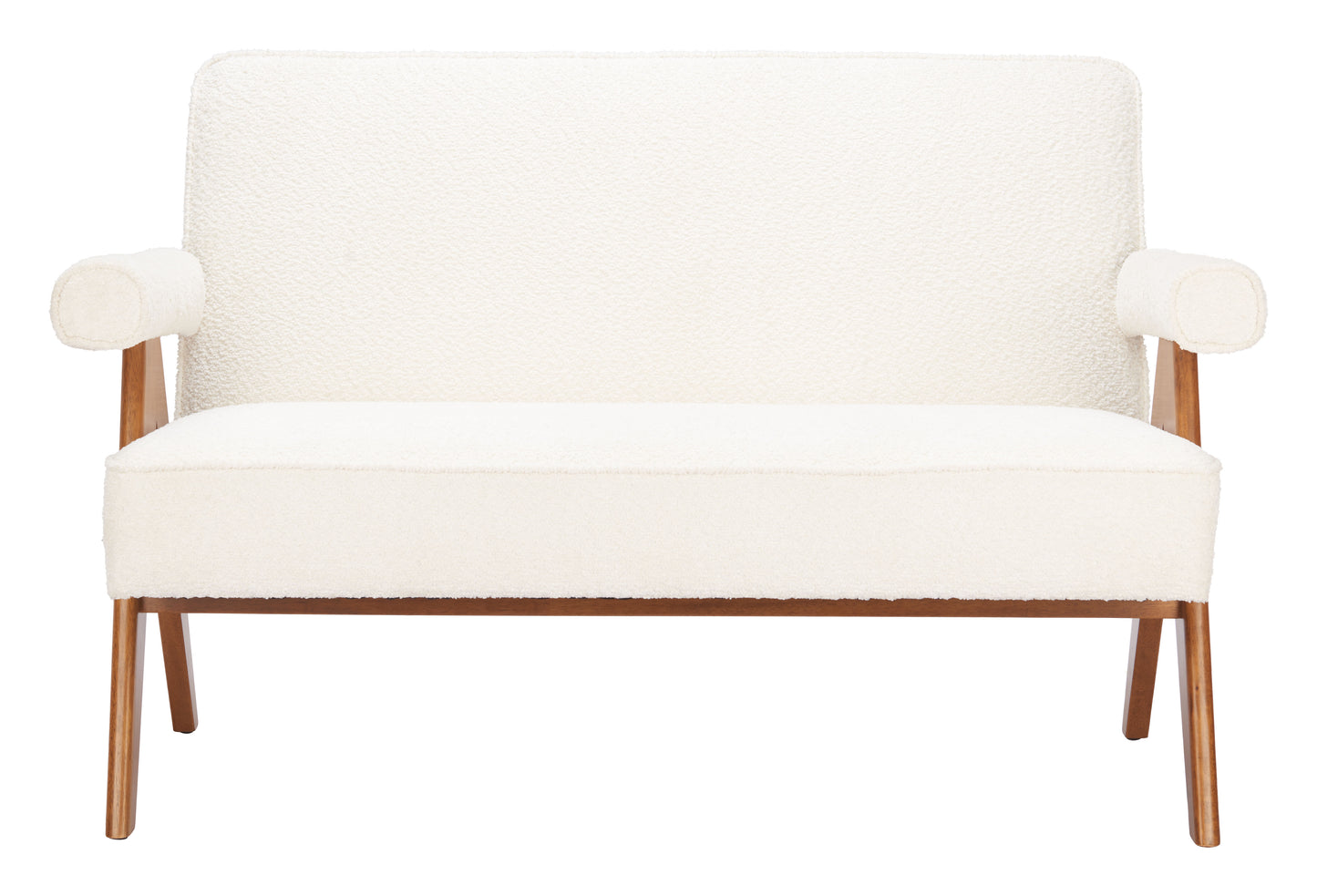 Encanto Loveseat Ivory style shot 2
