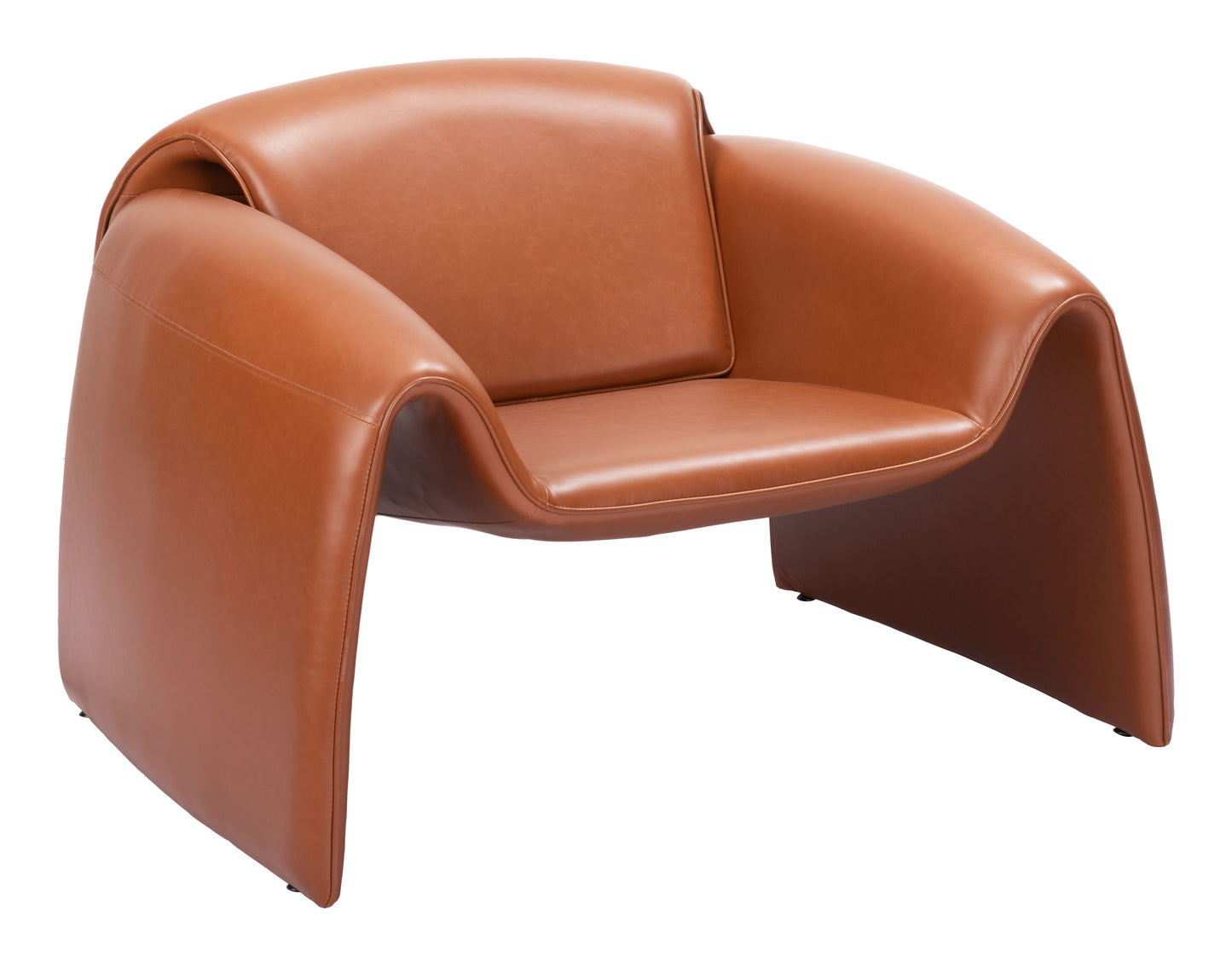 Horten Accent Chair Brown style shot 2