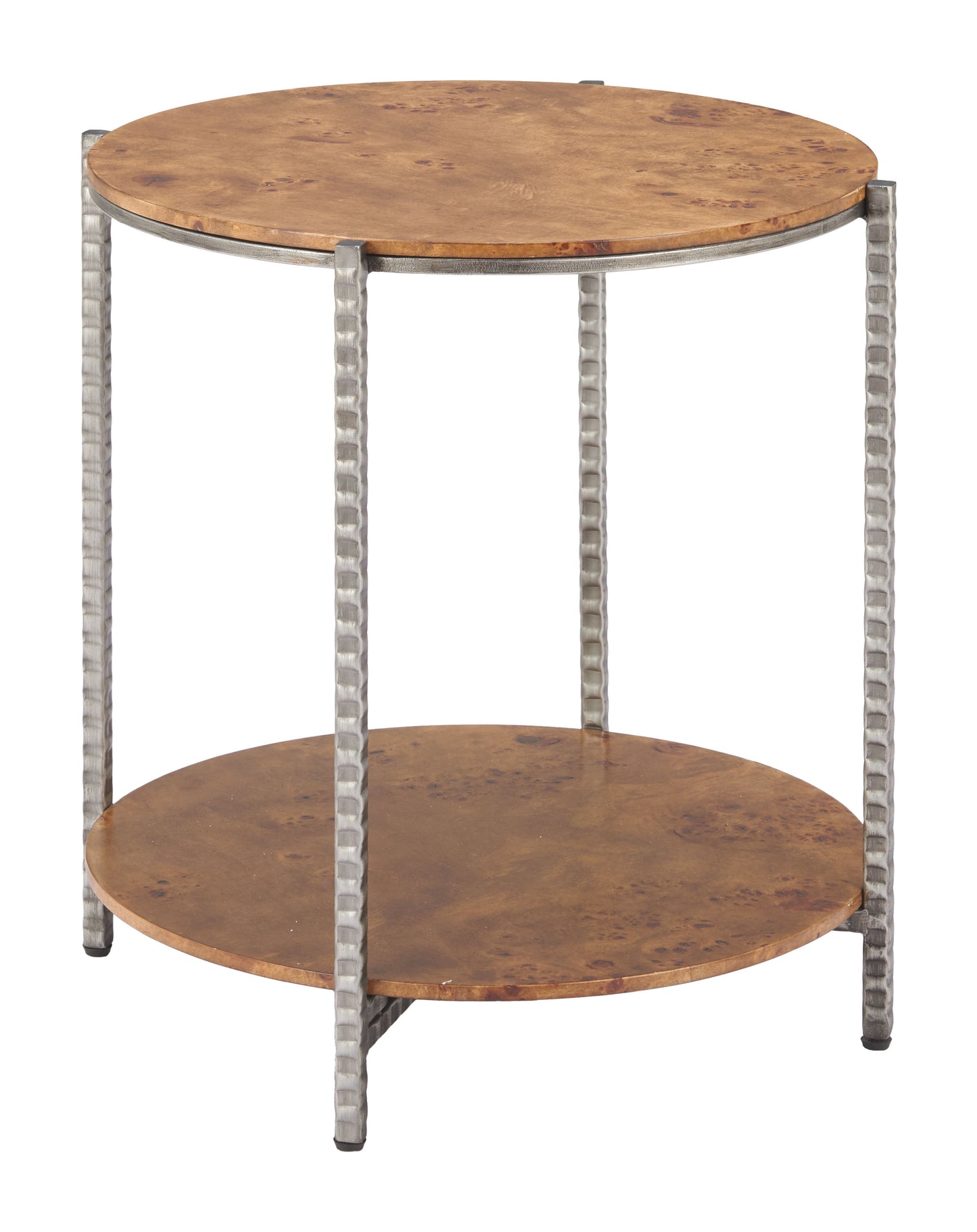 Adna Side Table Brown style shot 2