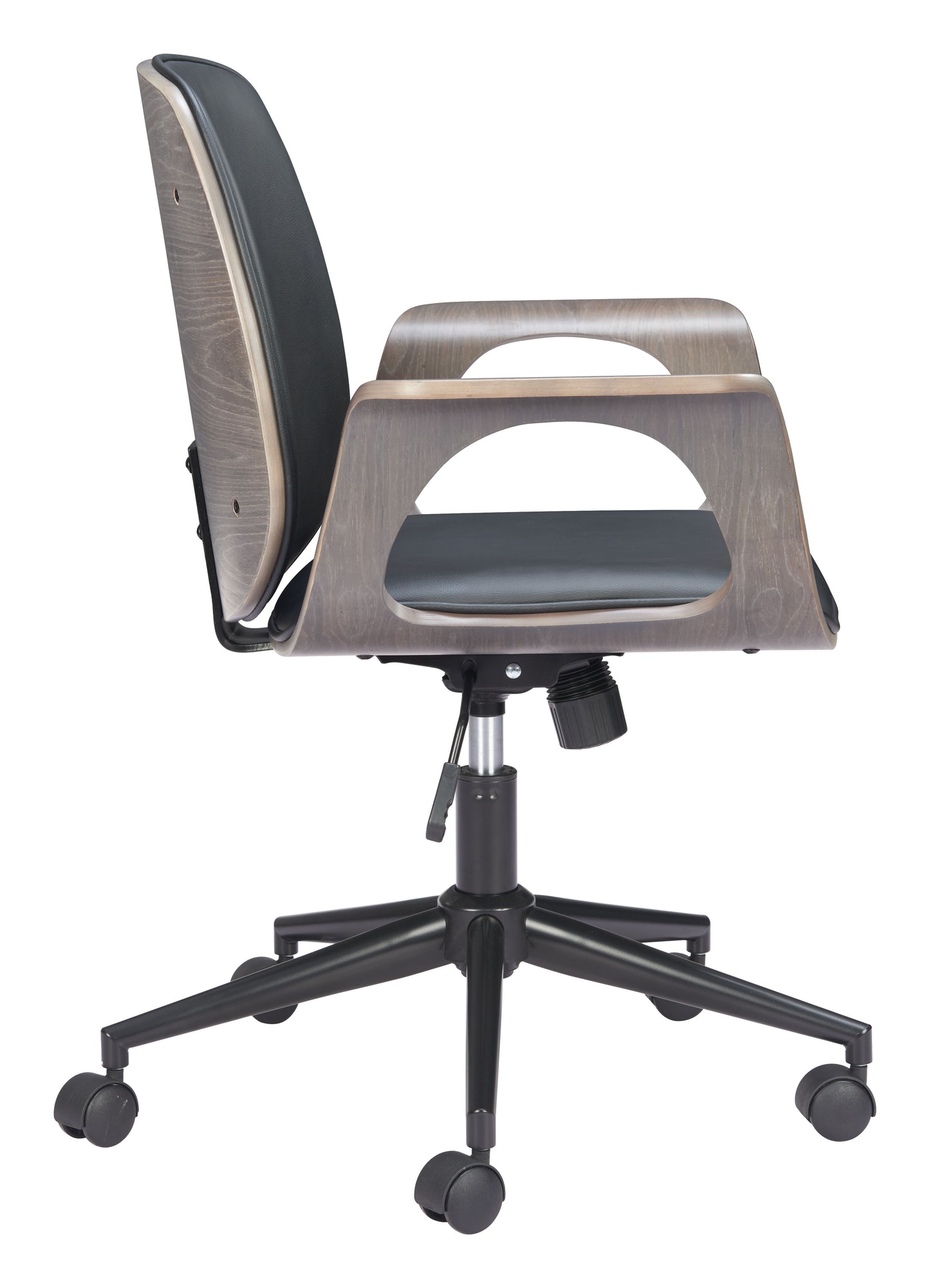 Ali Office Chair Black style shot 2