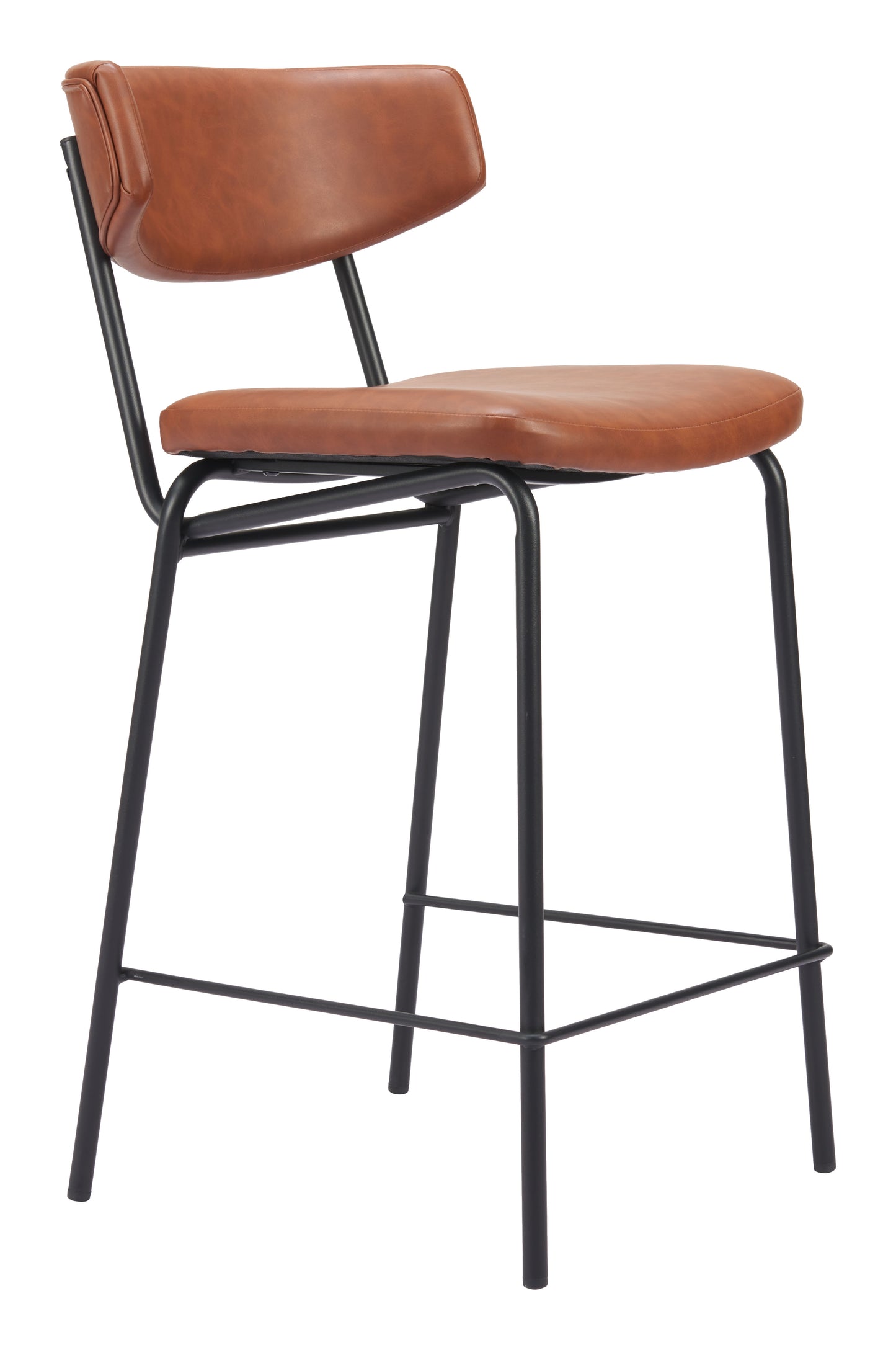 Charon Counter Stool (Set of 2) Vintage Brown style shot 2