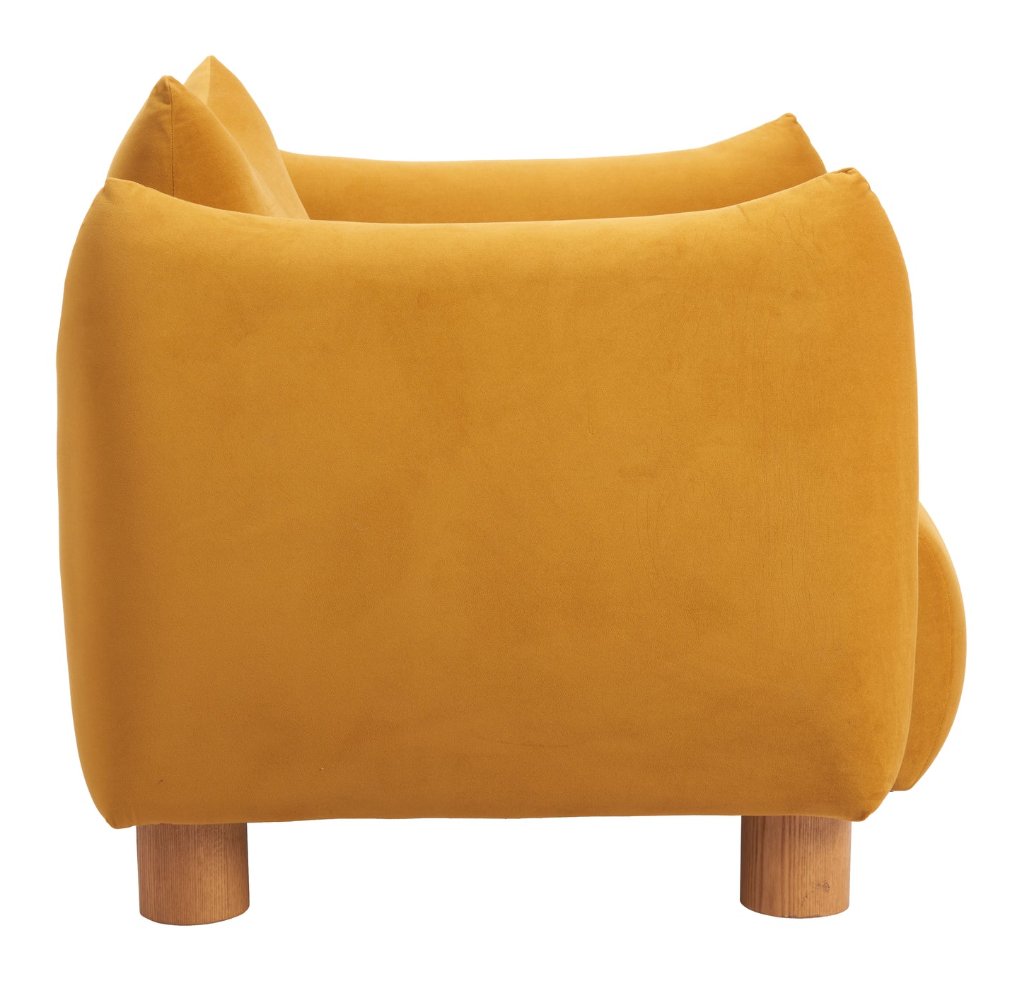 Meia Accent Chair Mustard style shot 2