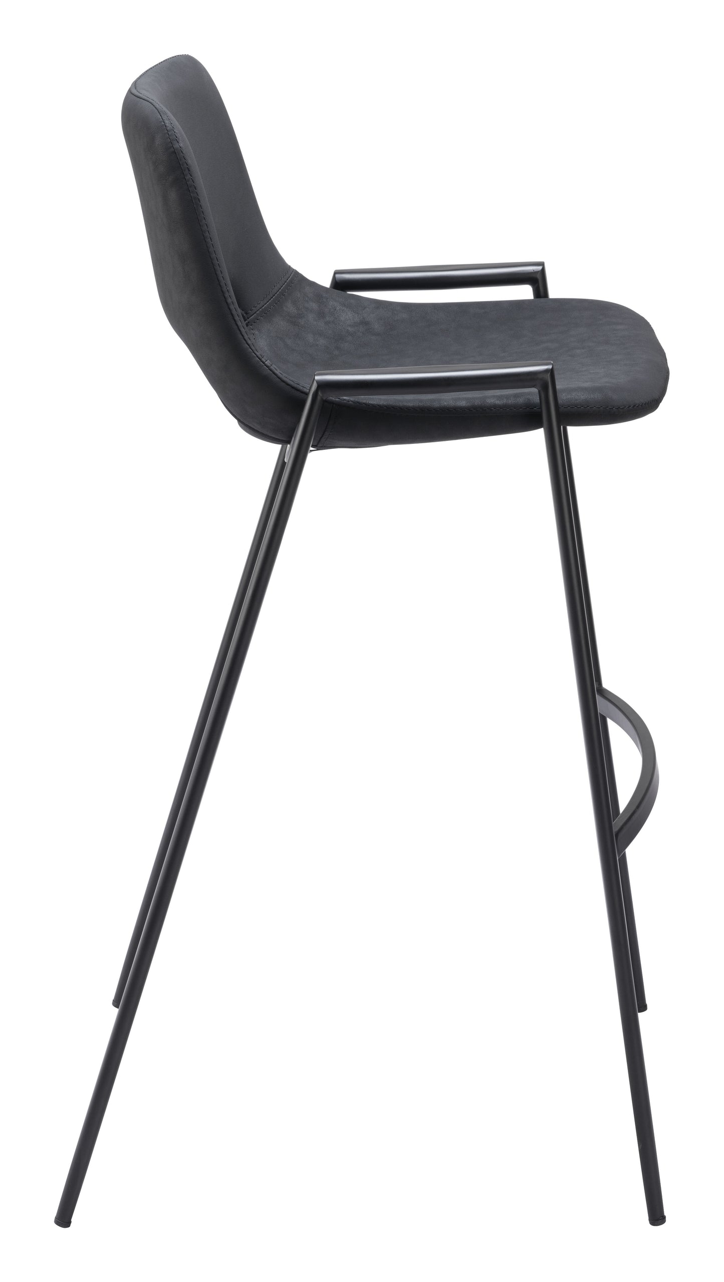 Desi Barstool (Set of 2) Black style shot 2
