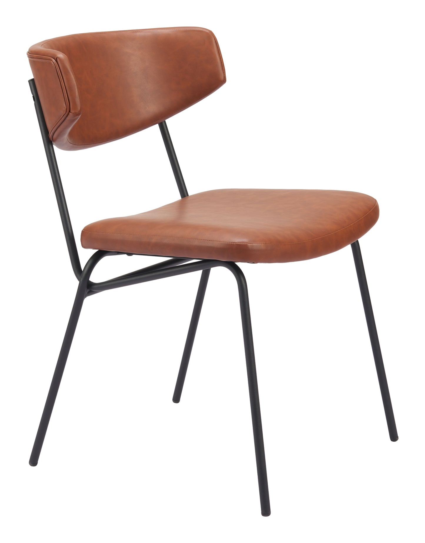 Charon Dining Chair (Set of 2) Vintage Brown style shot 2