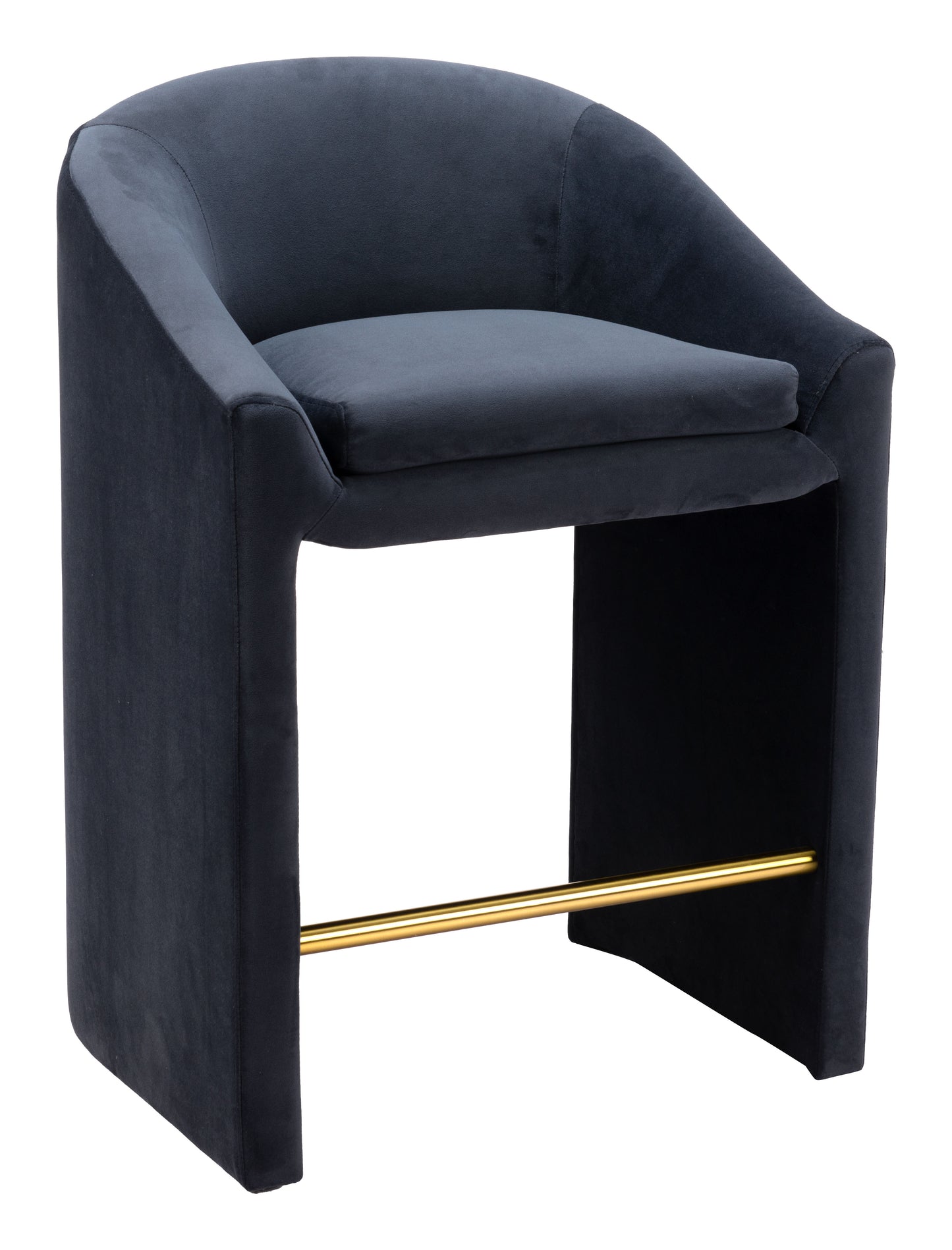 Emas Counter Stool Midnight Gray style shot 2