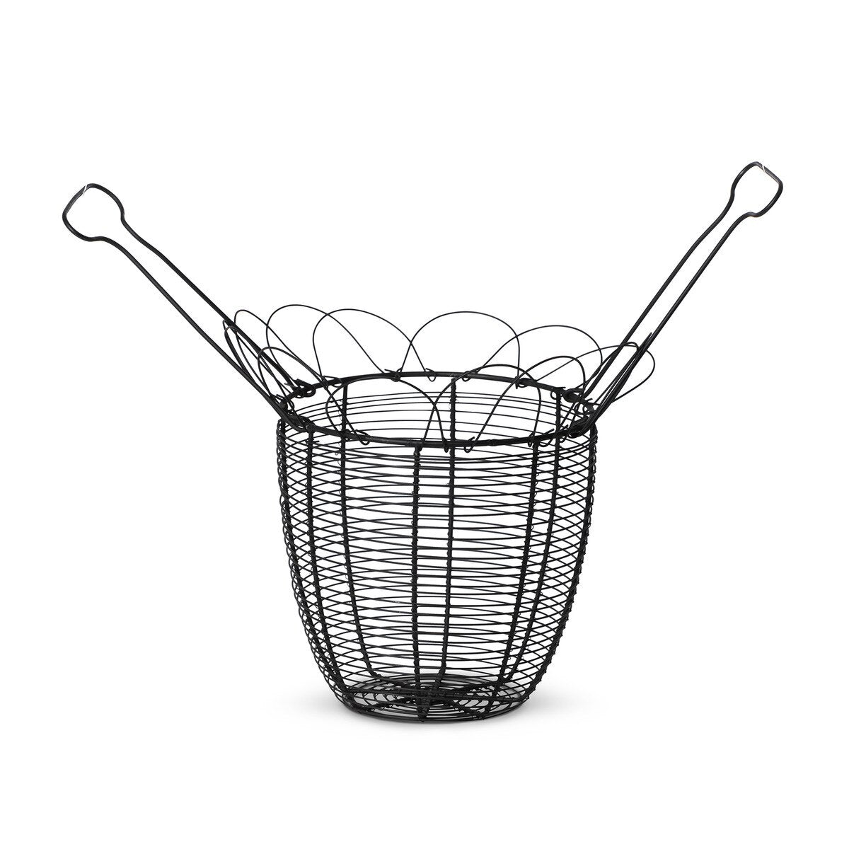 Folding Iron Egg Basket style shot 2