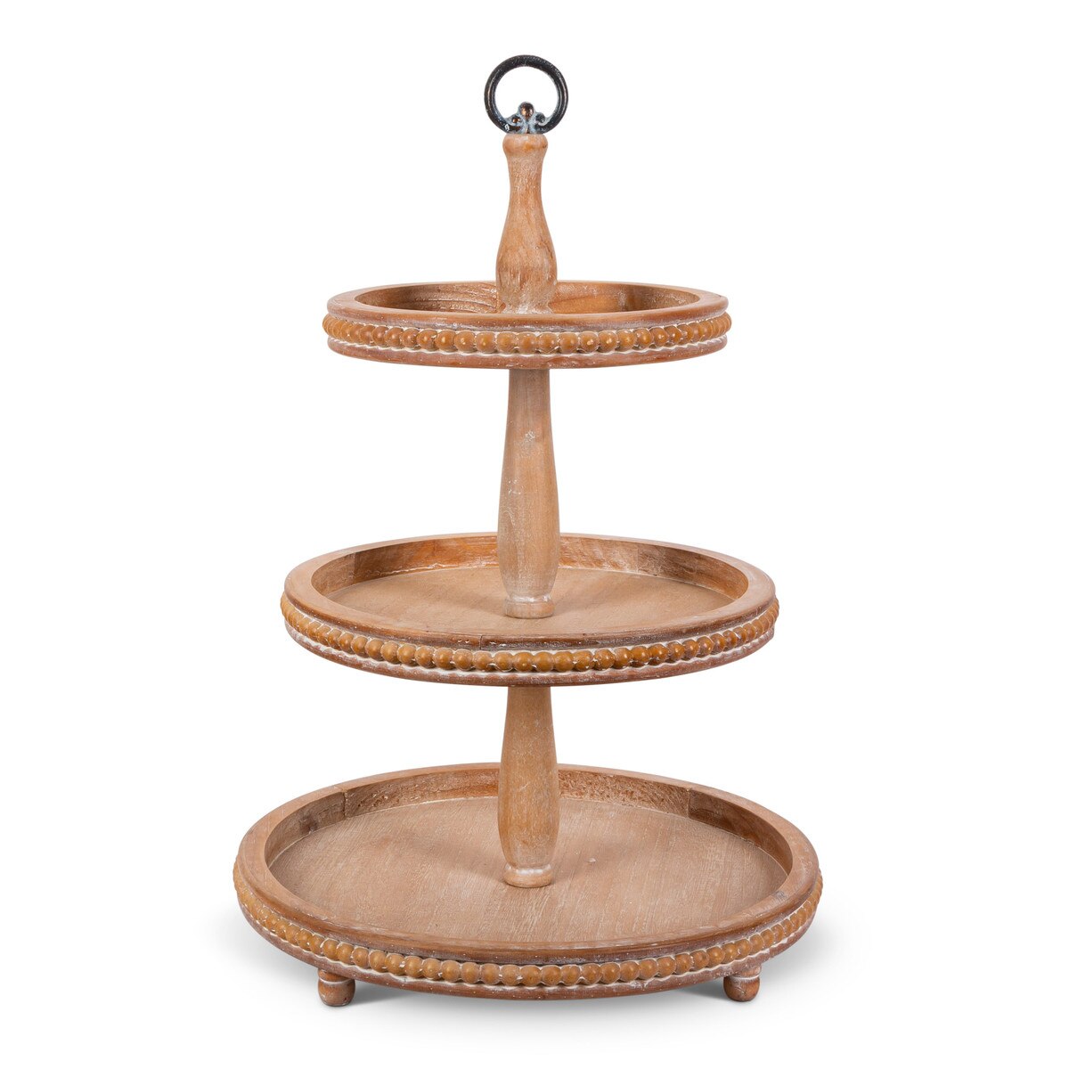 Wooden Tiered Display Stand, 24" style shot 1