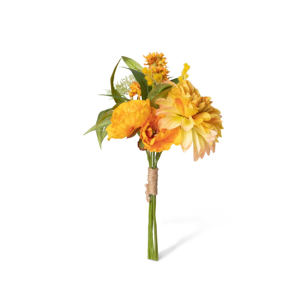 Dahlia and Acacia Mixed Bouquet style shot 2