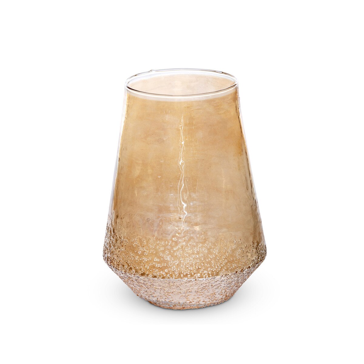 Amber Luster Teardrop Vase, Large style shot 1