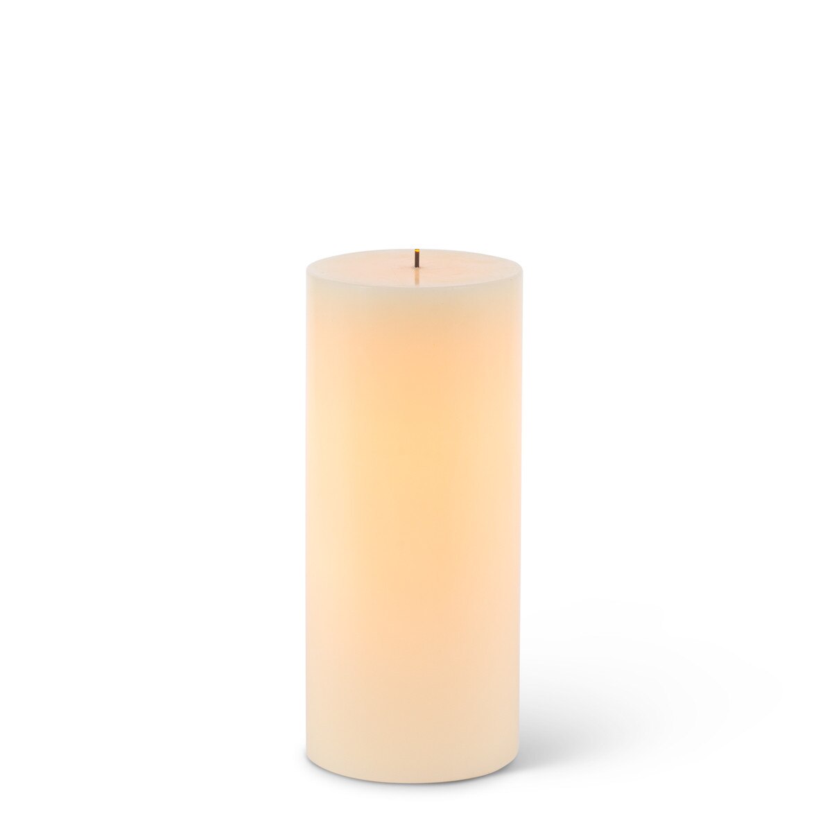 4"D x 9"H Outdoor Wax Candle with Real Wax Surface. style shot 1