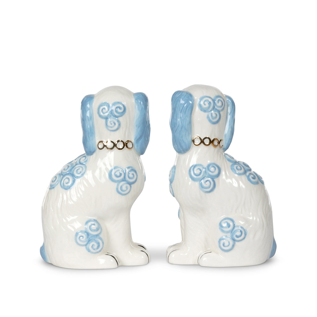 Porcelain Staffordshire Dogs Figurines, 2 Assorted Styles style shot 2