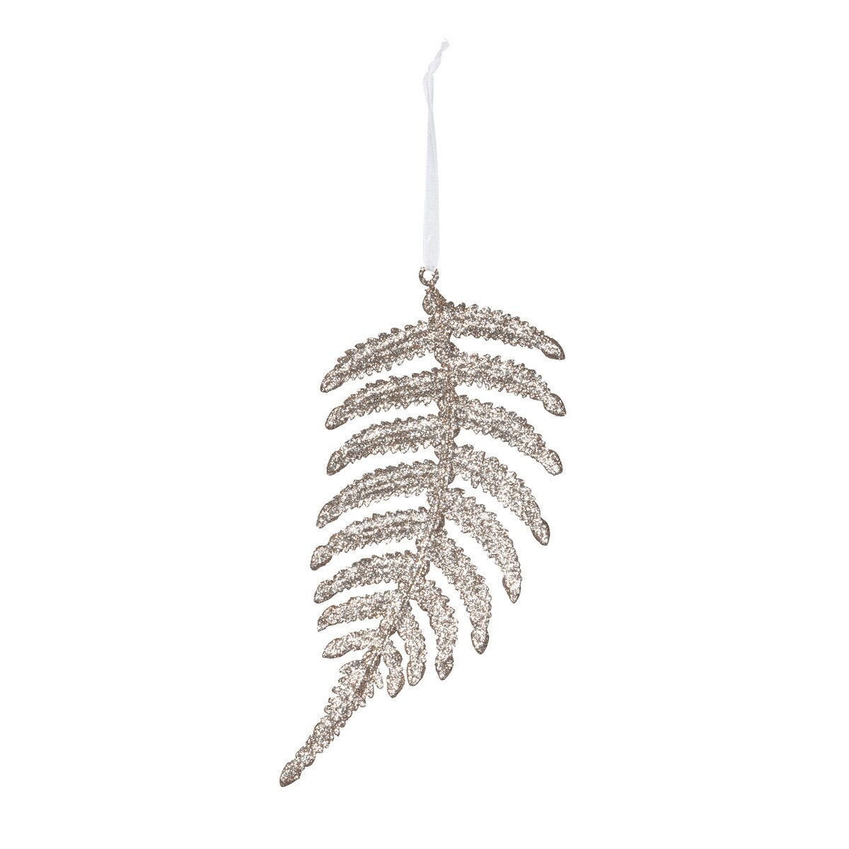 Champagne Gem Fern Frond Ornament style shot 2