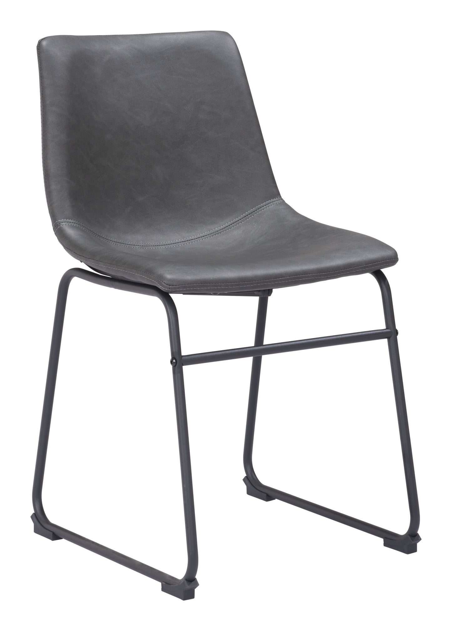Smart Dining Chair (Set of 2) Charcoal style shot 2