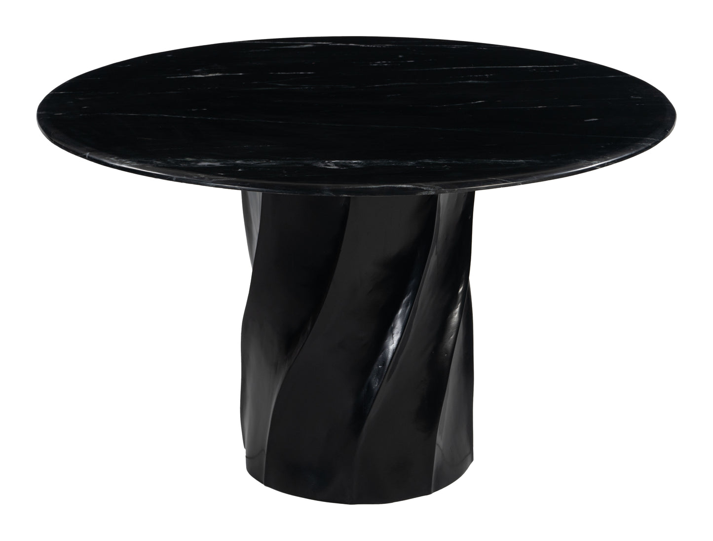 Kuro Dining Table Black style shot 2