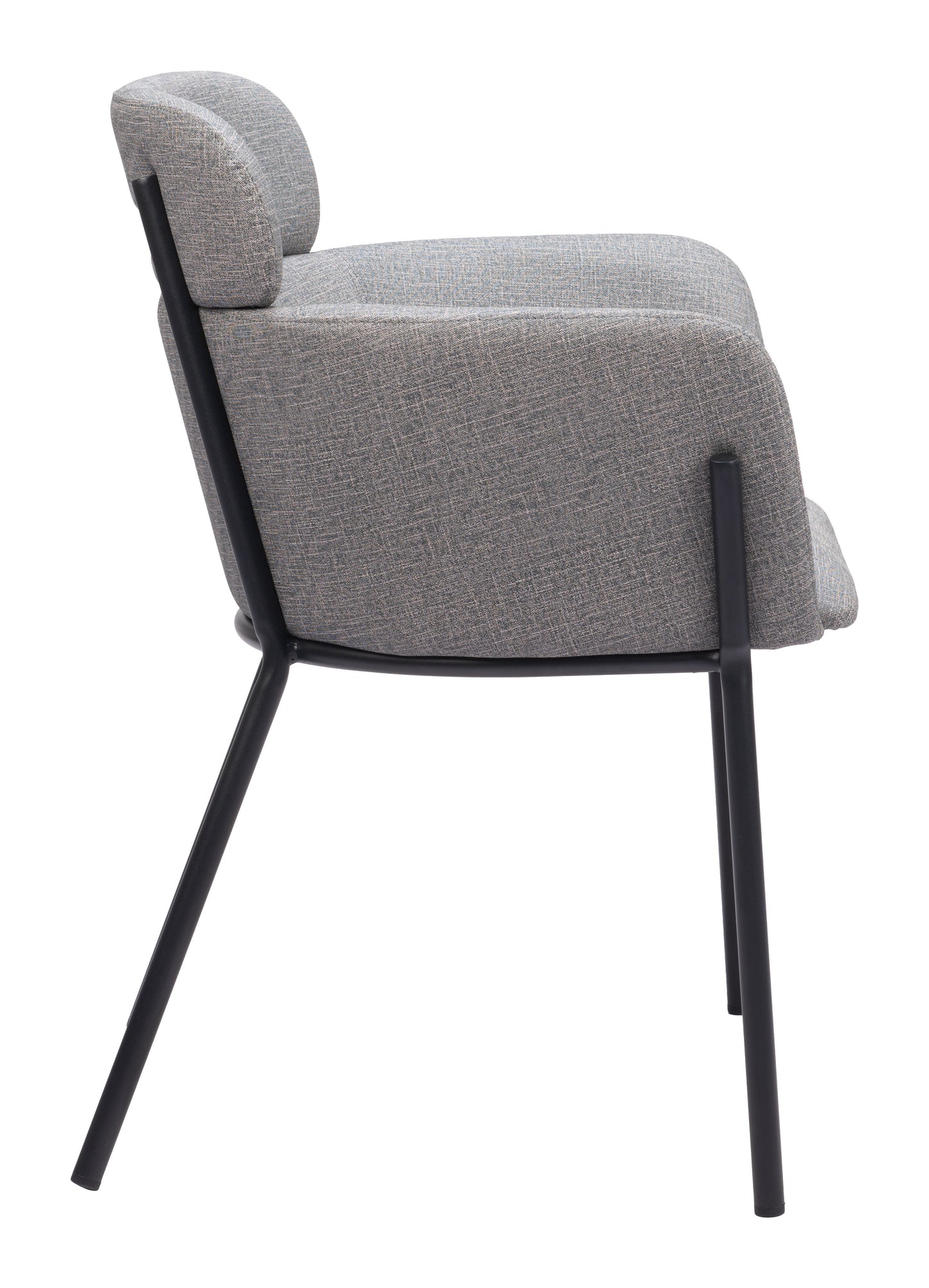 Bremor Dining Chair (Set of 2) Slate Gray style shot 2