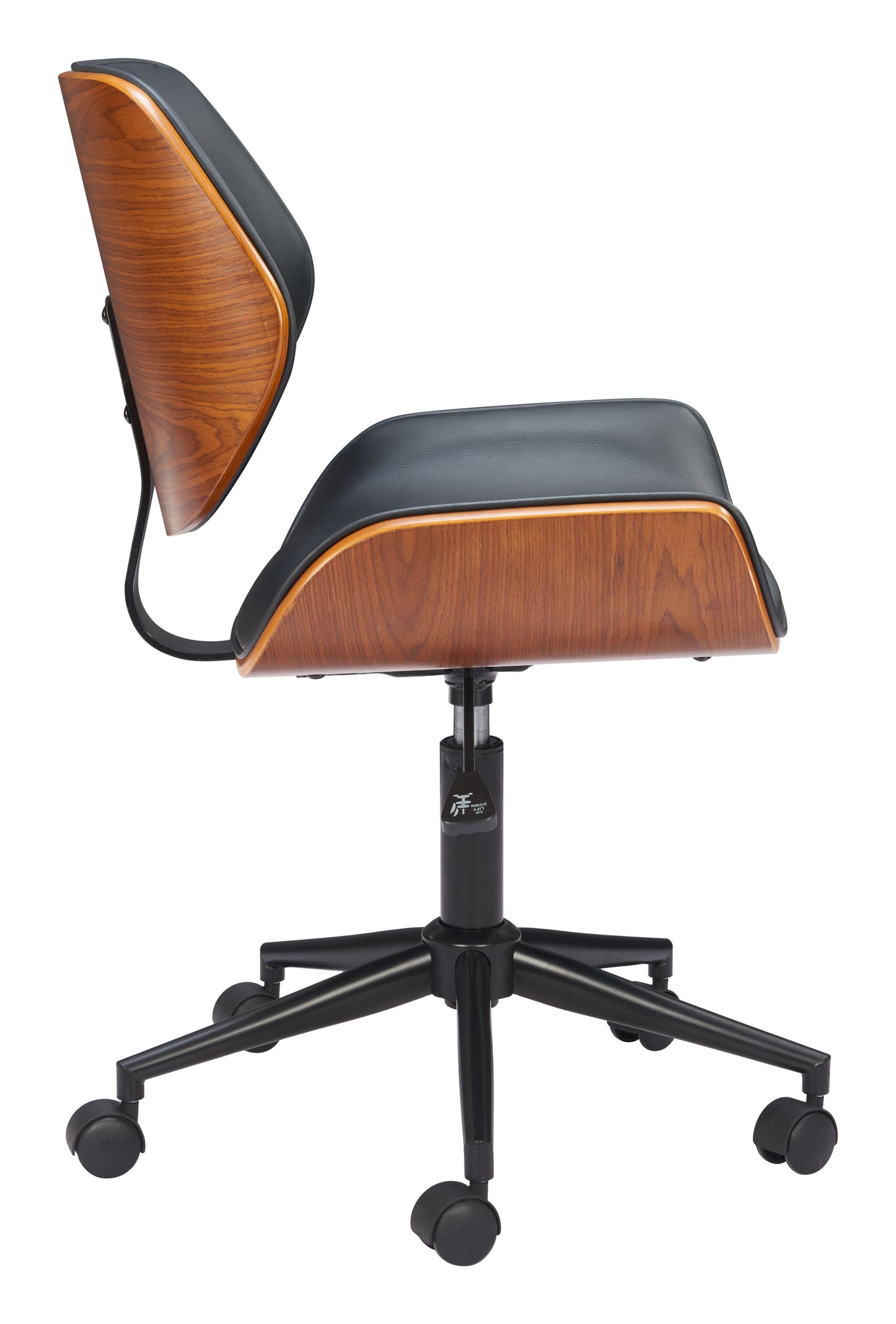 Flex Low Back Office Chair Black style shot 2
