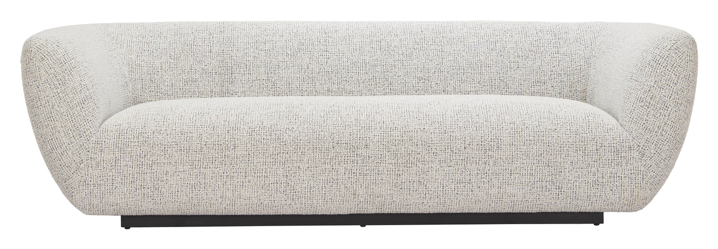 Zambet Sofa Pewter Gray style shot 2