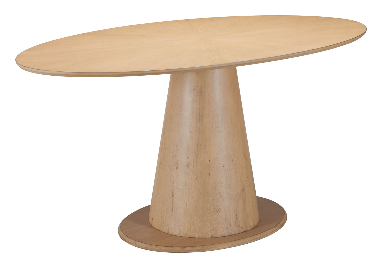 Disque Dining Table Natural style shot 2