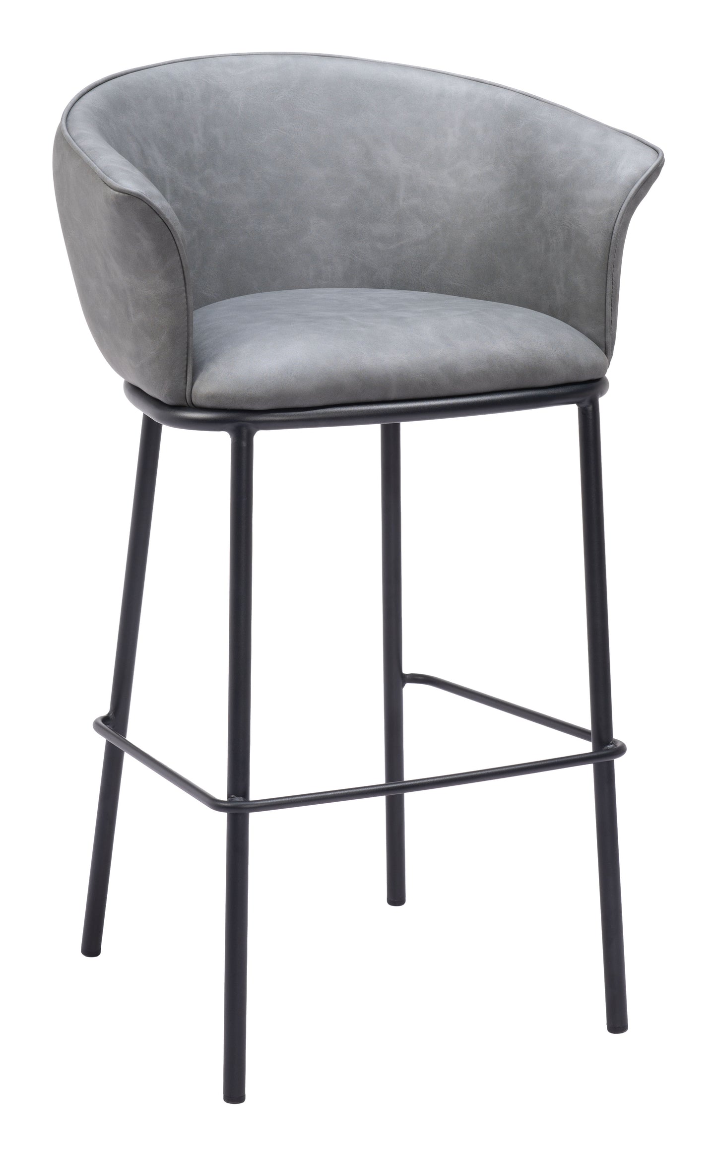 Garston Barstool Gray style shot 2