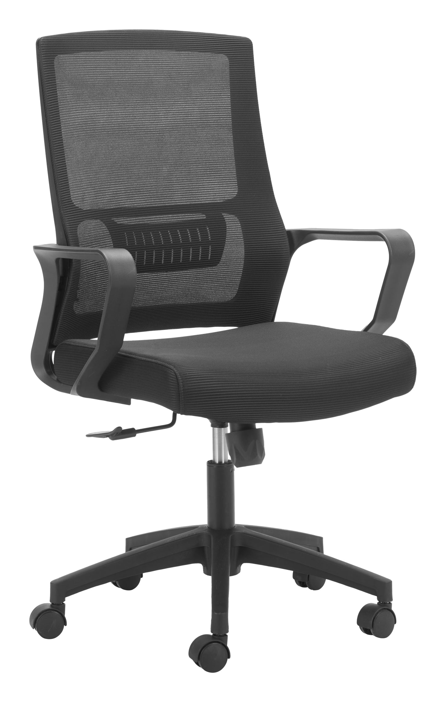 Jett Low Back Office Chair Black style shot 2