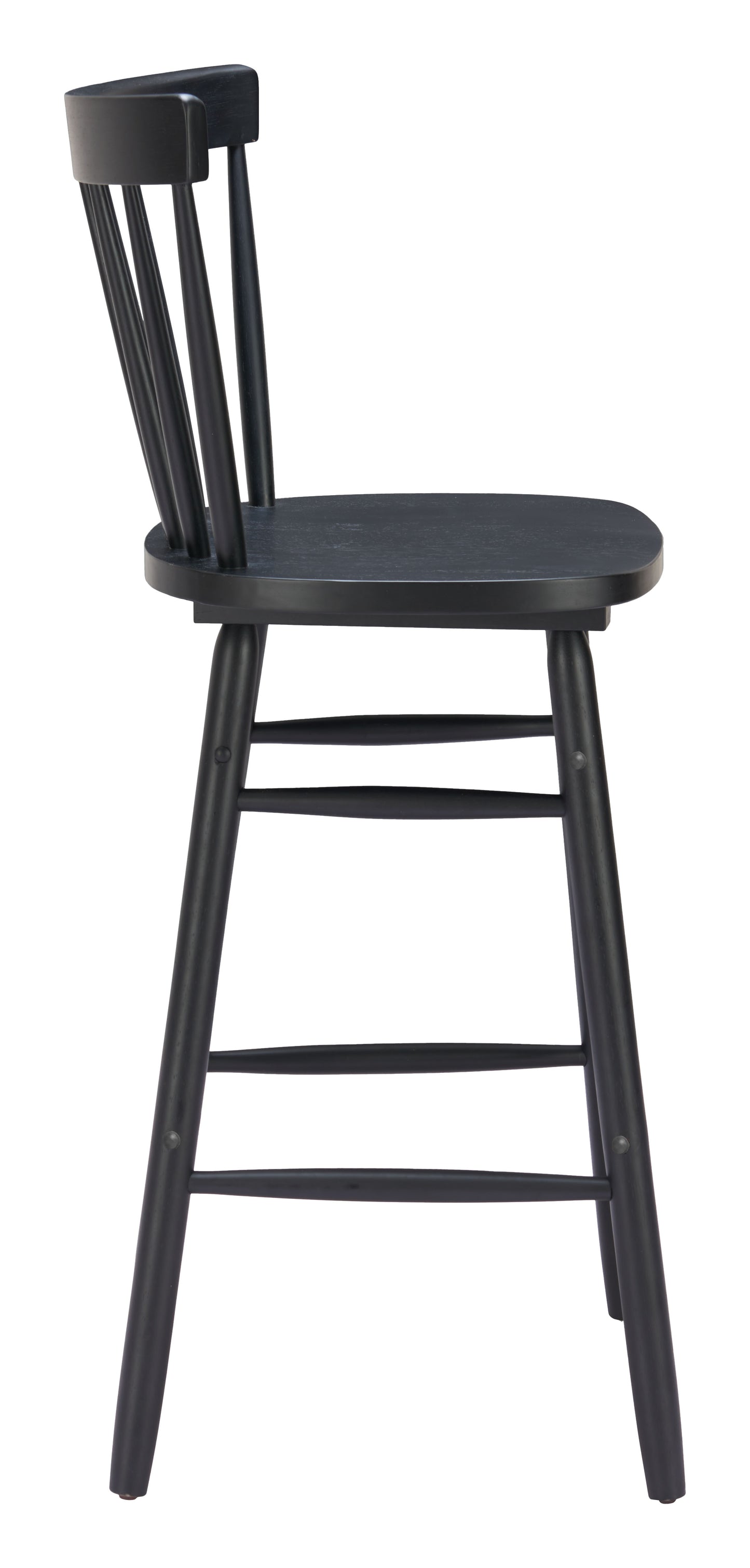 Tyce Barstool (Set of 2) Black style shot 2