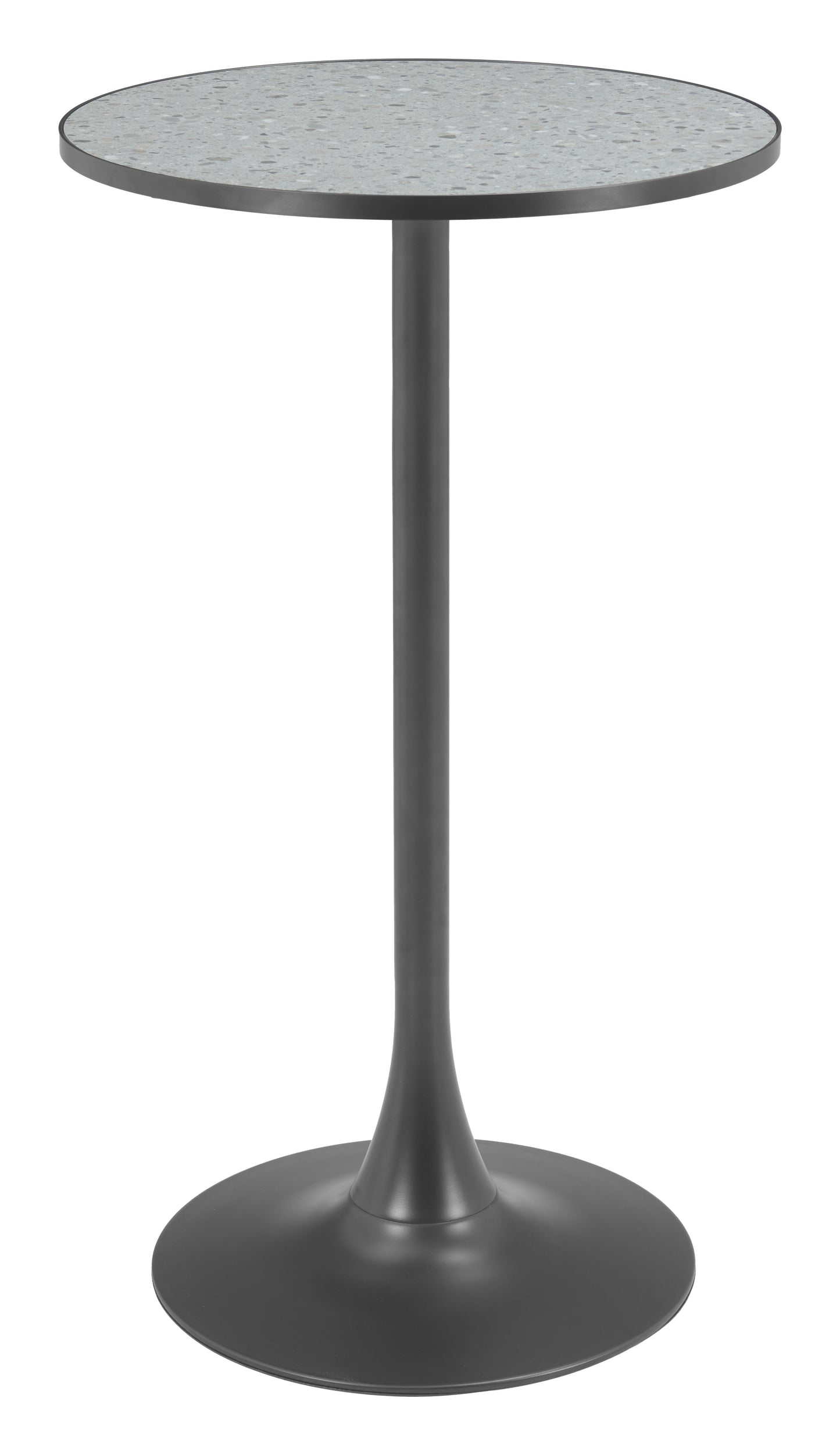 Bite Bar Table Gray & Black style shot 2
