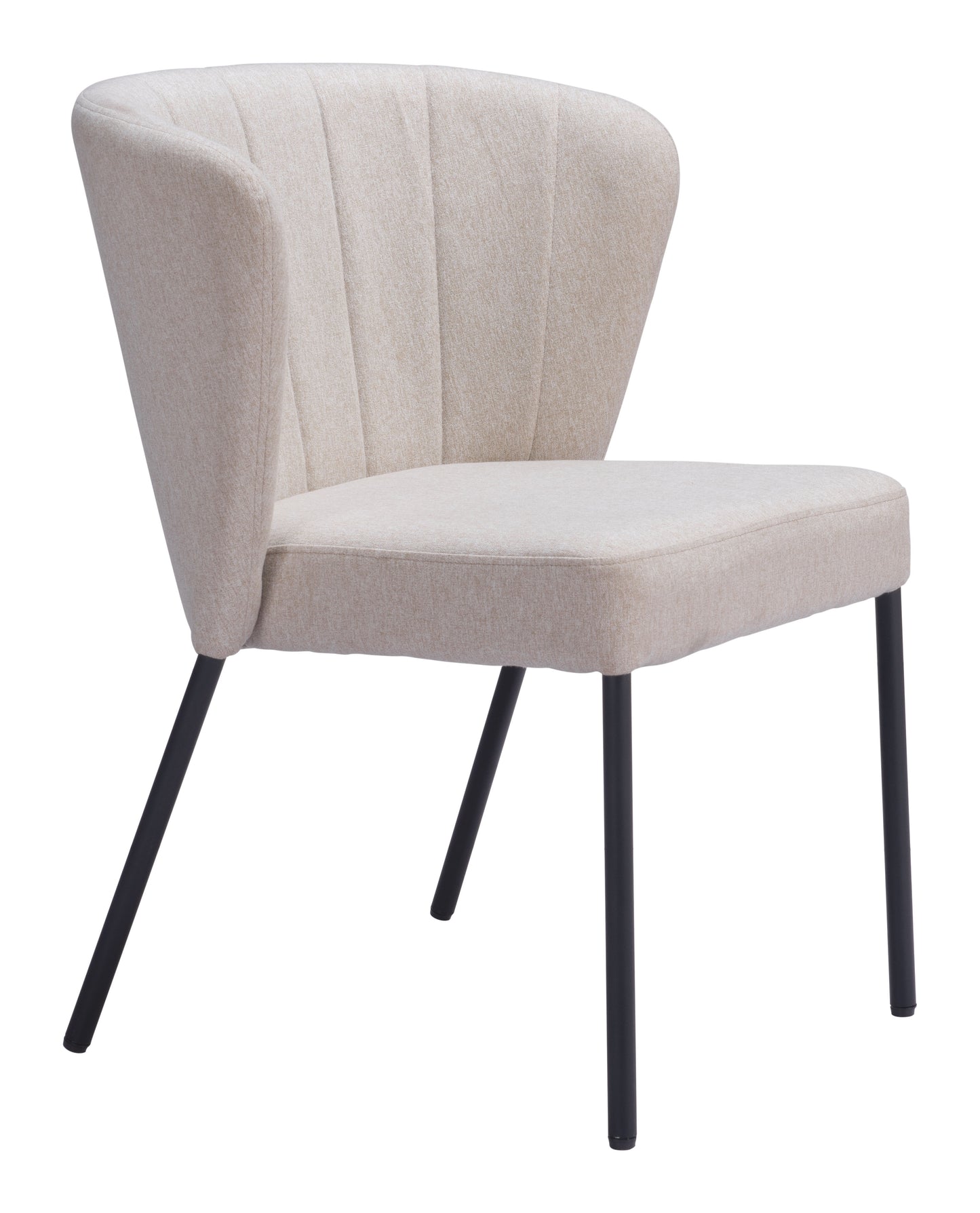 Aimee Dining Chair (Set of 2) Beige style shot 2