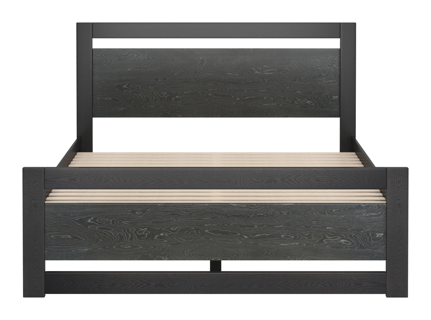 Repos Queen Bed Black style shot 2