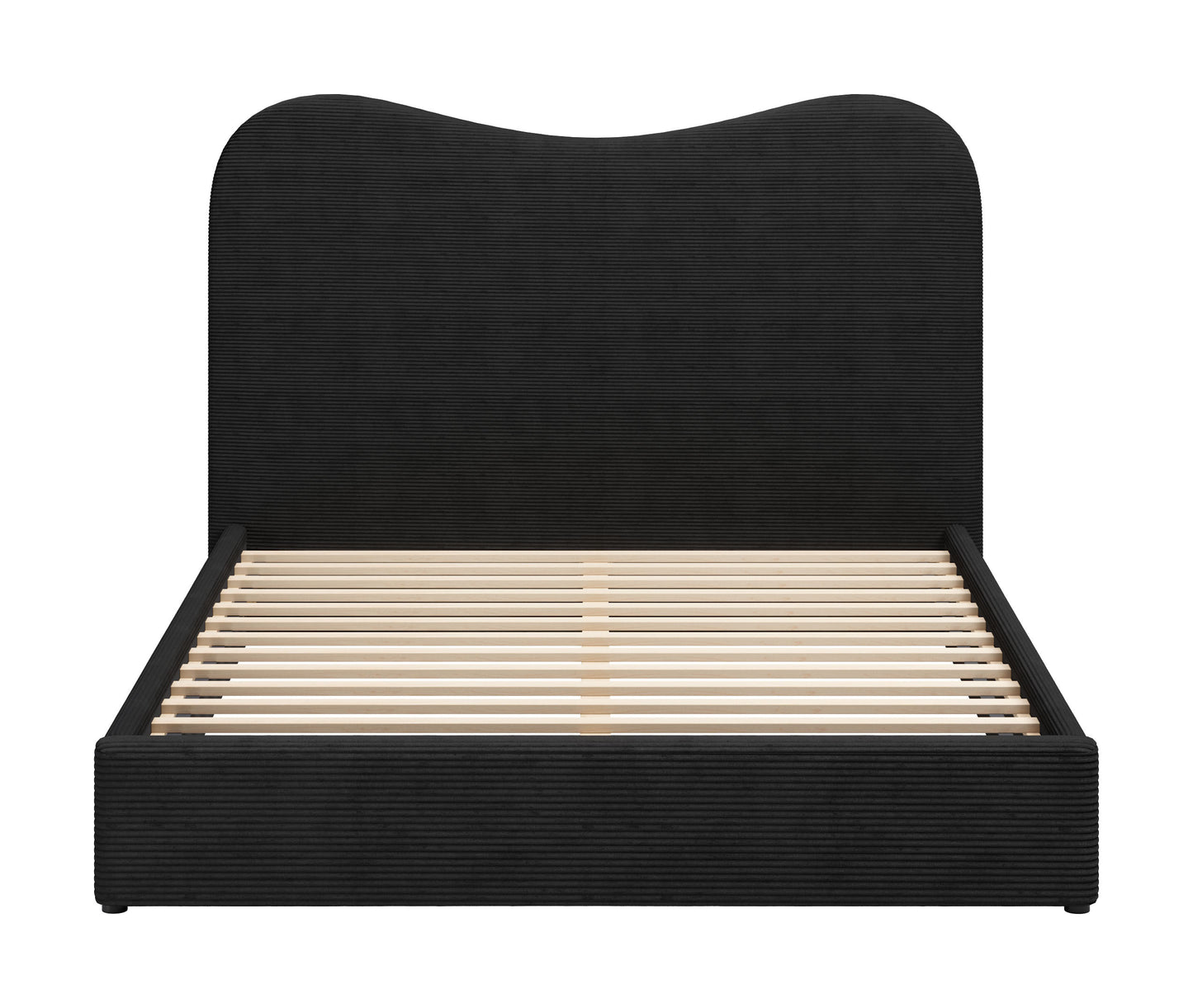 Sele Queen Bed Black style shot 2