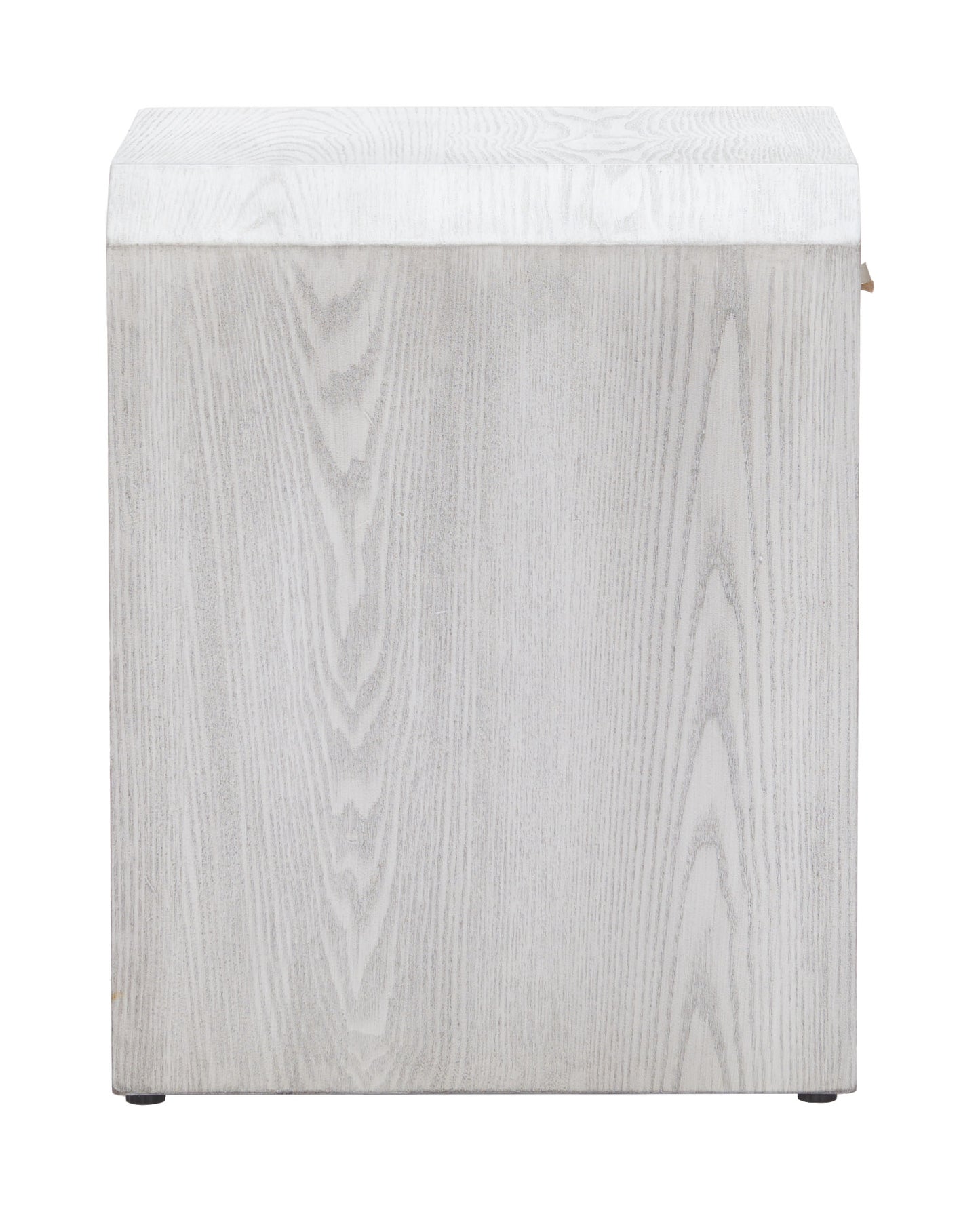 Yume Side Table Oak White style shot 1