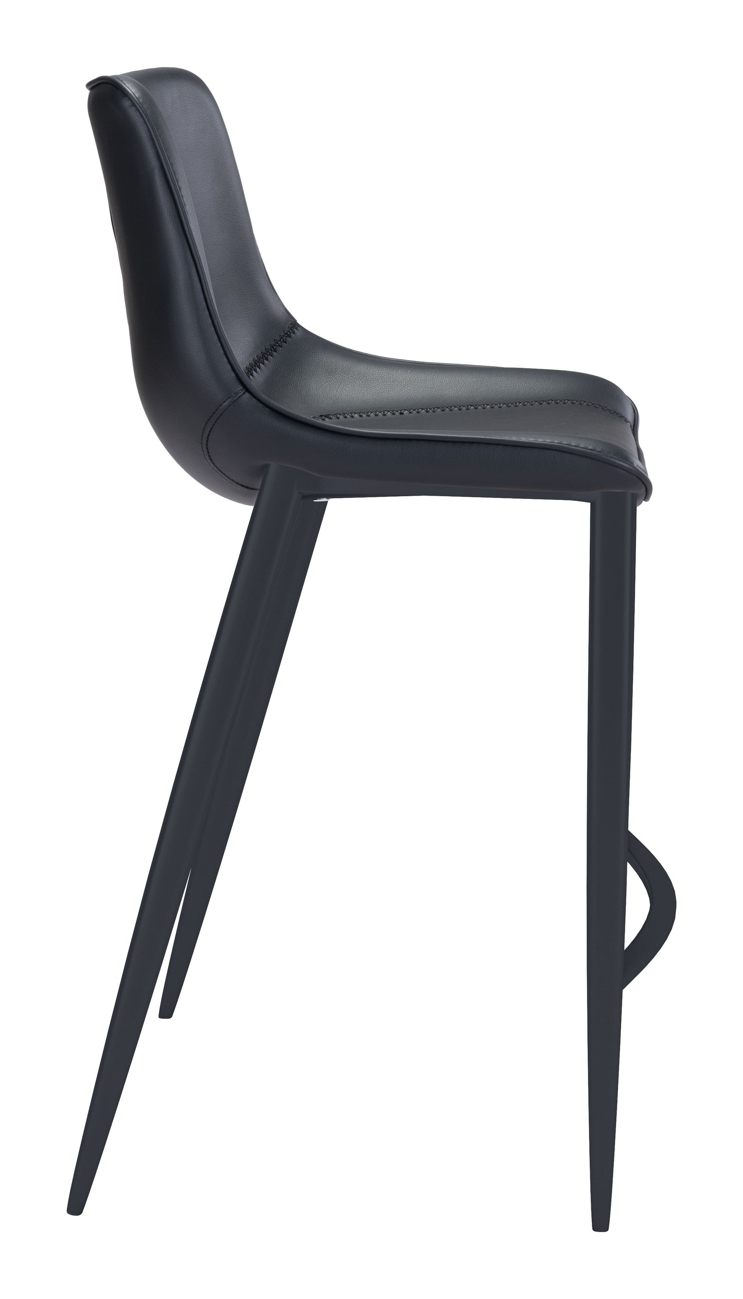 Magnus Barstool (Set of 2) Black style shot 2