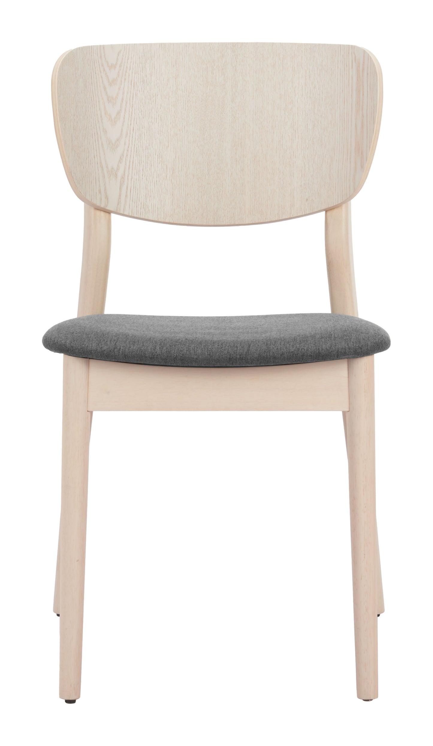 Kellua Dining Chair (Set of 2) Gray & Natural style shot 2