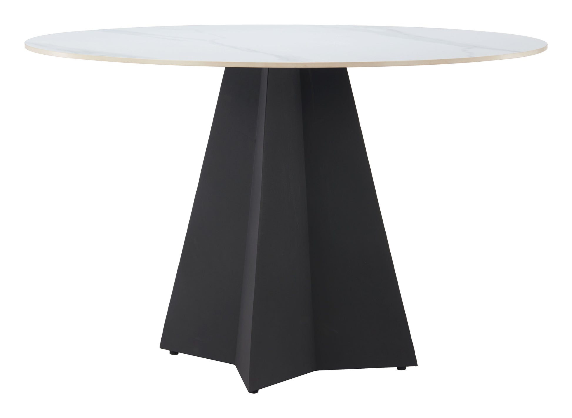 Izar Dining Table White style shot 2