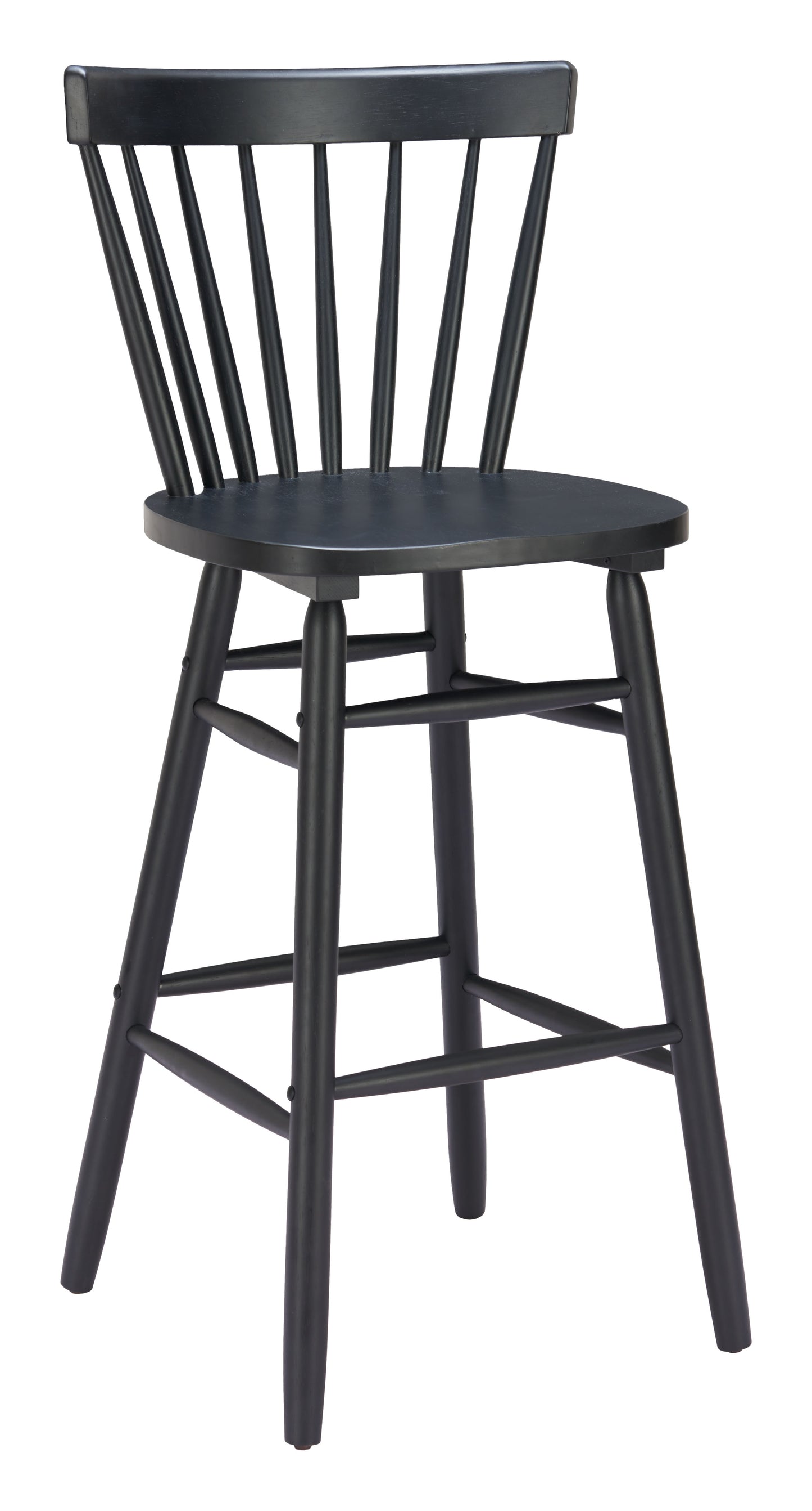 Tyce Barstool (Set of 2) Black style shot 1