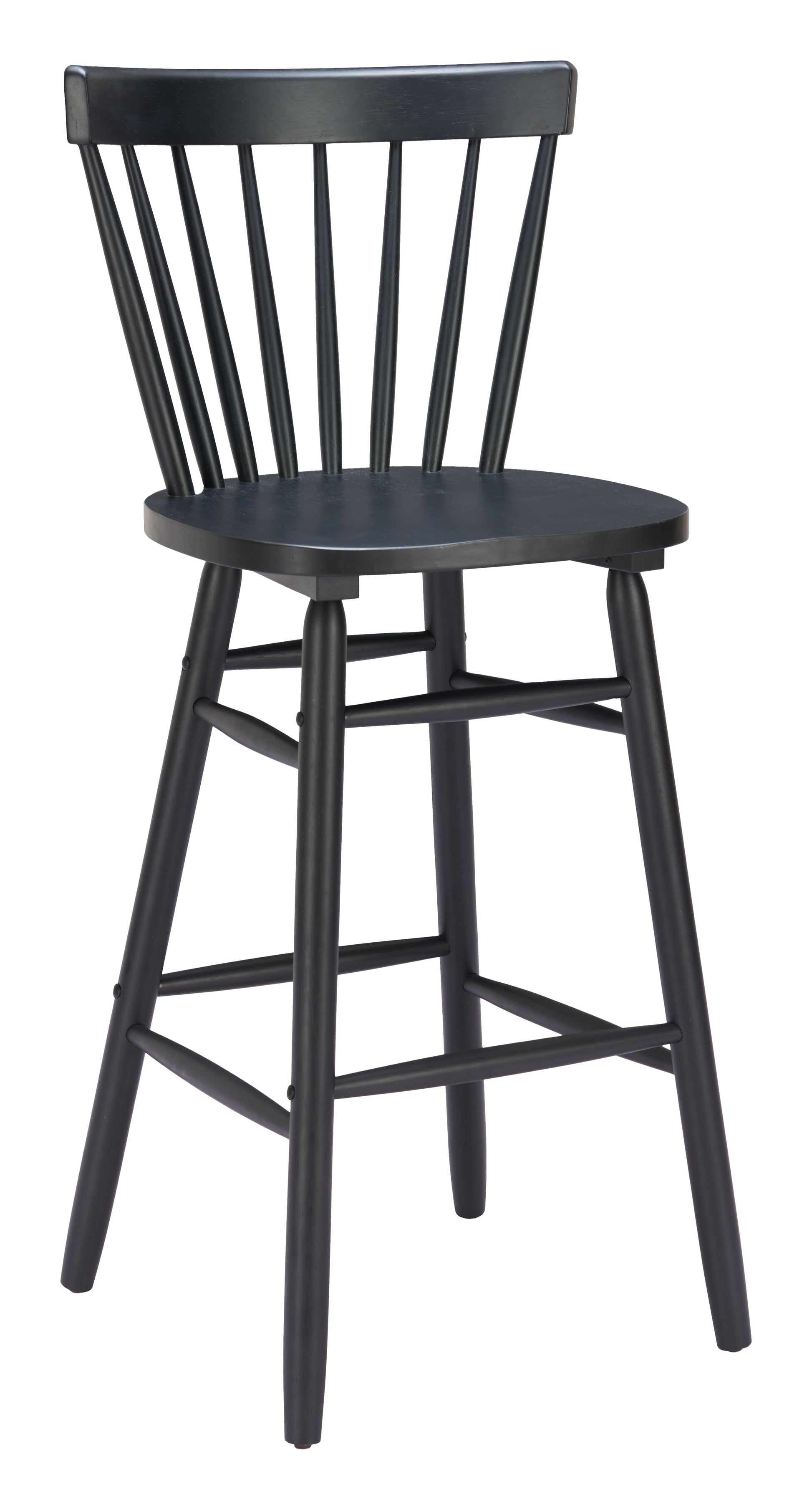 Tyce Barstool (Set of 2) Black style shot 1
