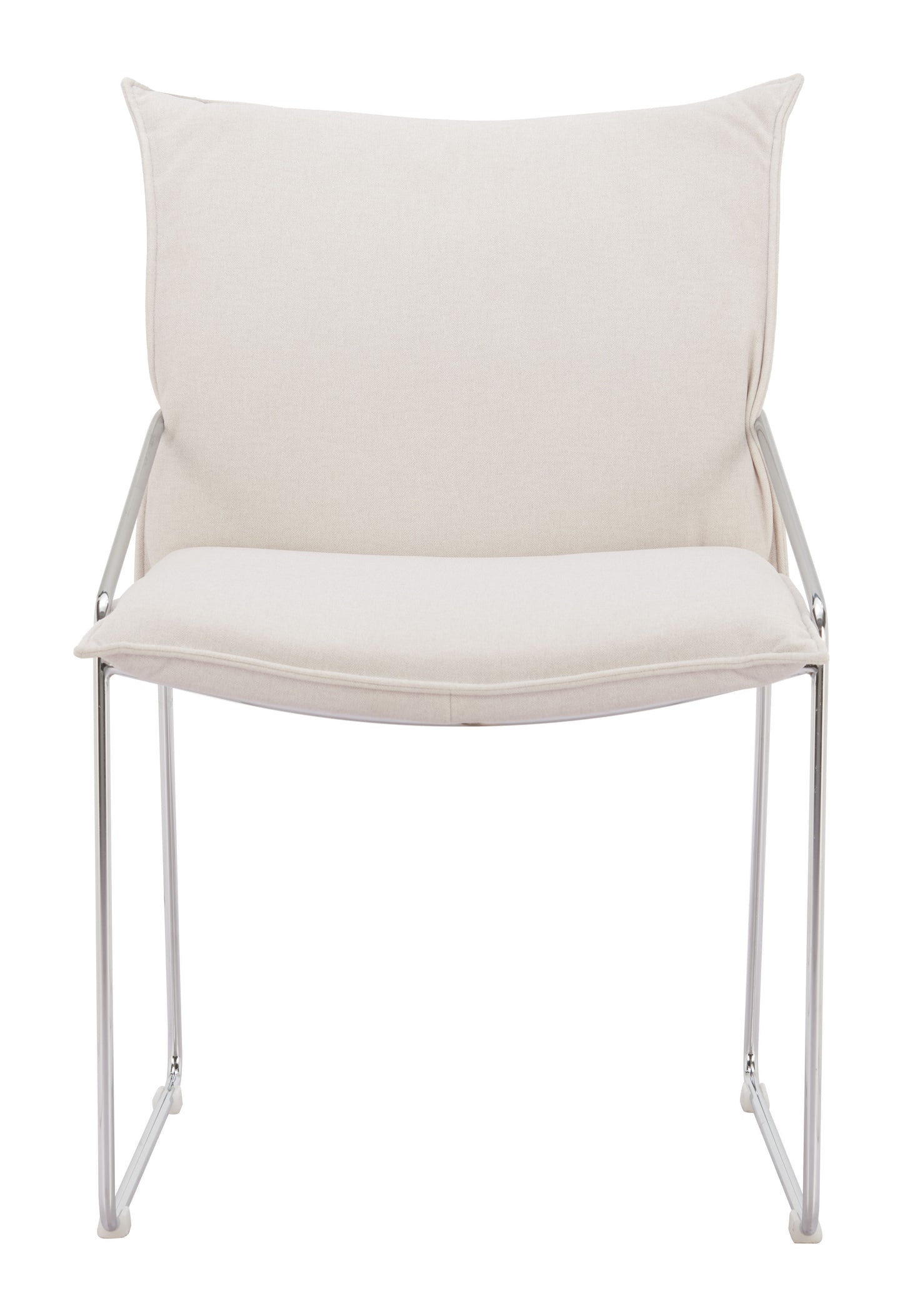 Pola Dining Chair (Set of 2) White style shot 2