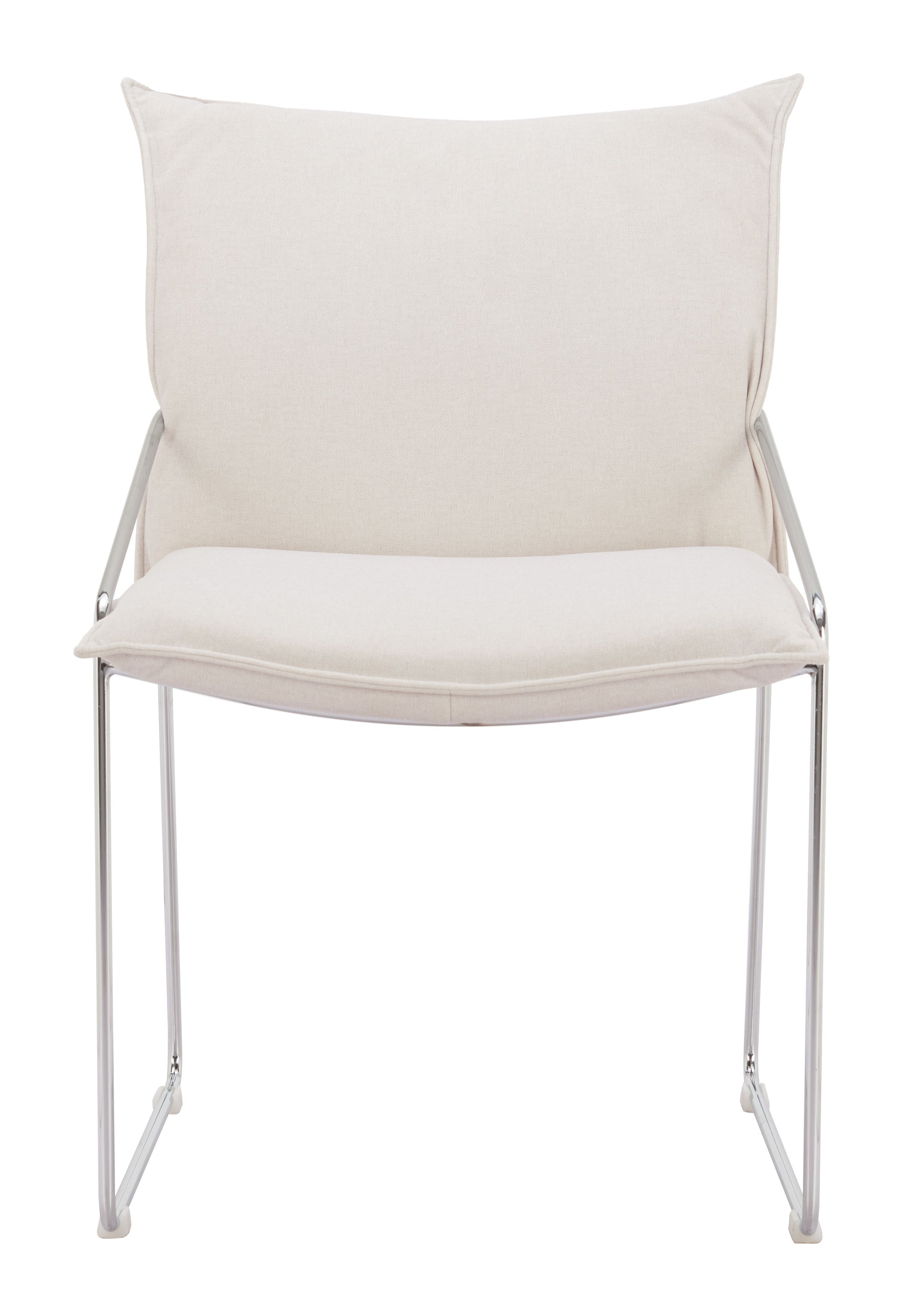 Pola Dining Chair (Set of 2) White style shot 2